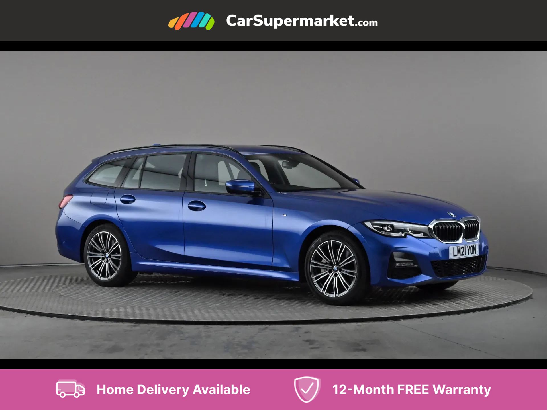 2021 used BMW 3 Series 330e M Sport Step Auto