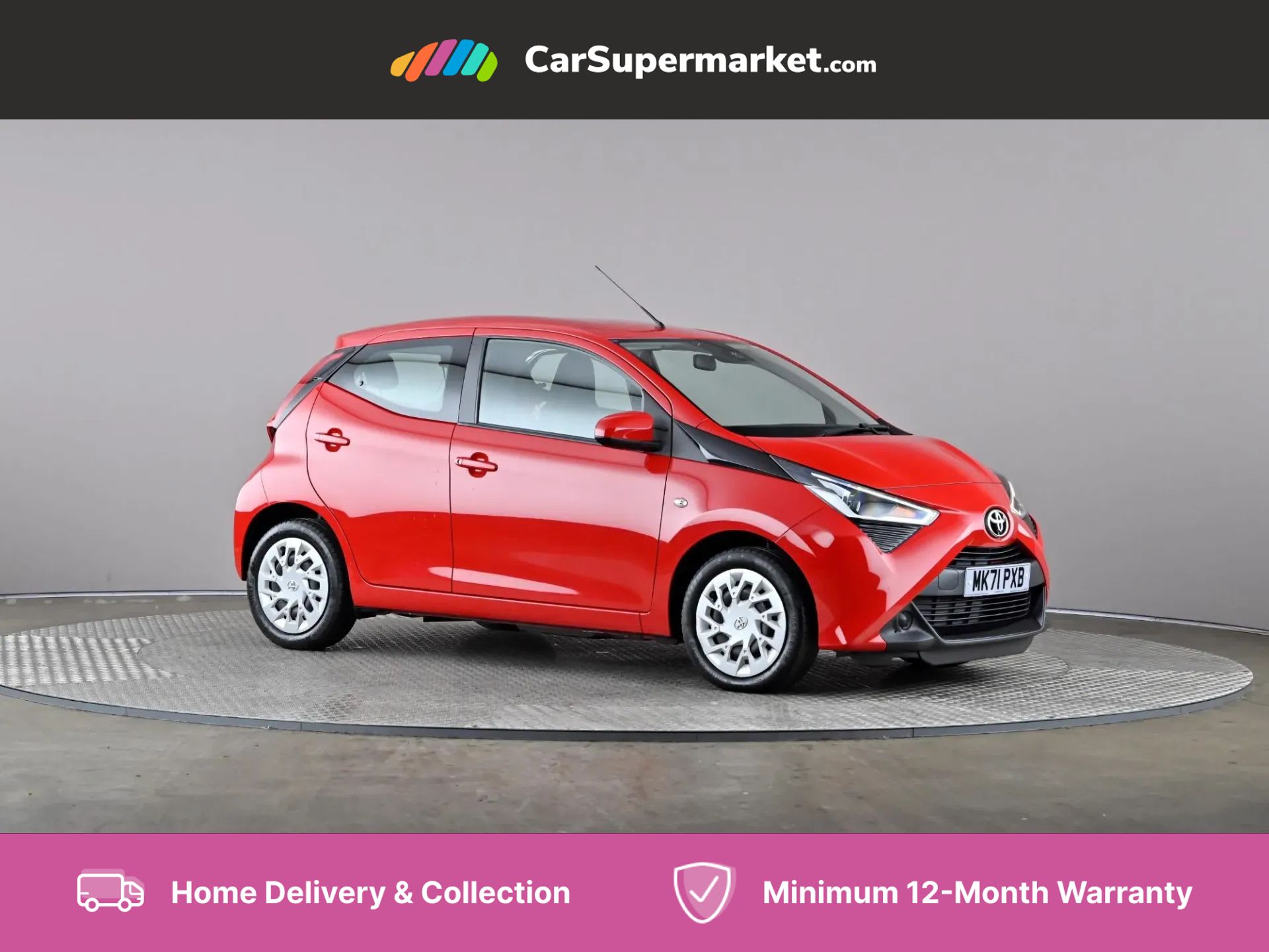 2021 used Toyota AYGO 1.0 VVT-i X-Play TSS