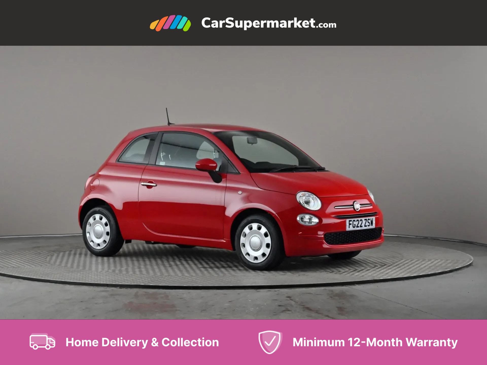 2022 used Fiat 500 1.0 Mild Hybrid Pop