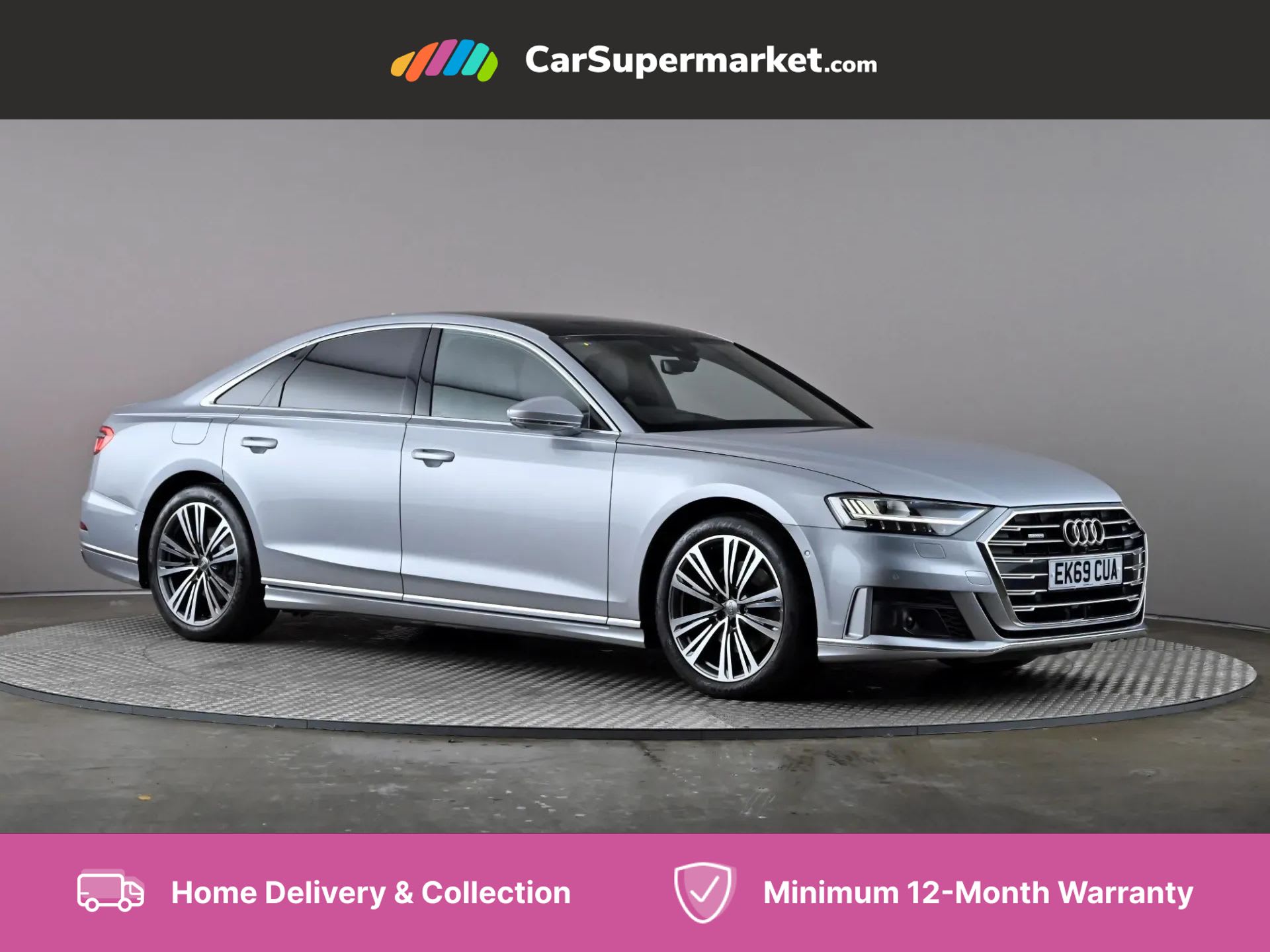 2019 used Audi A8 50 TDI Quattro S Line Tiptronic