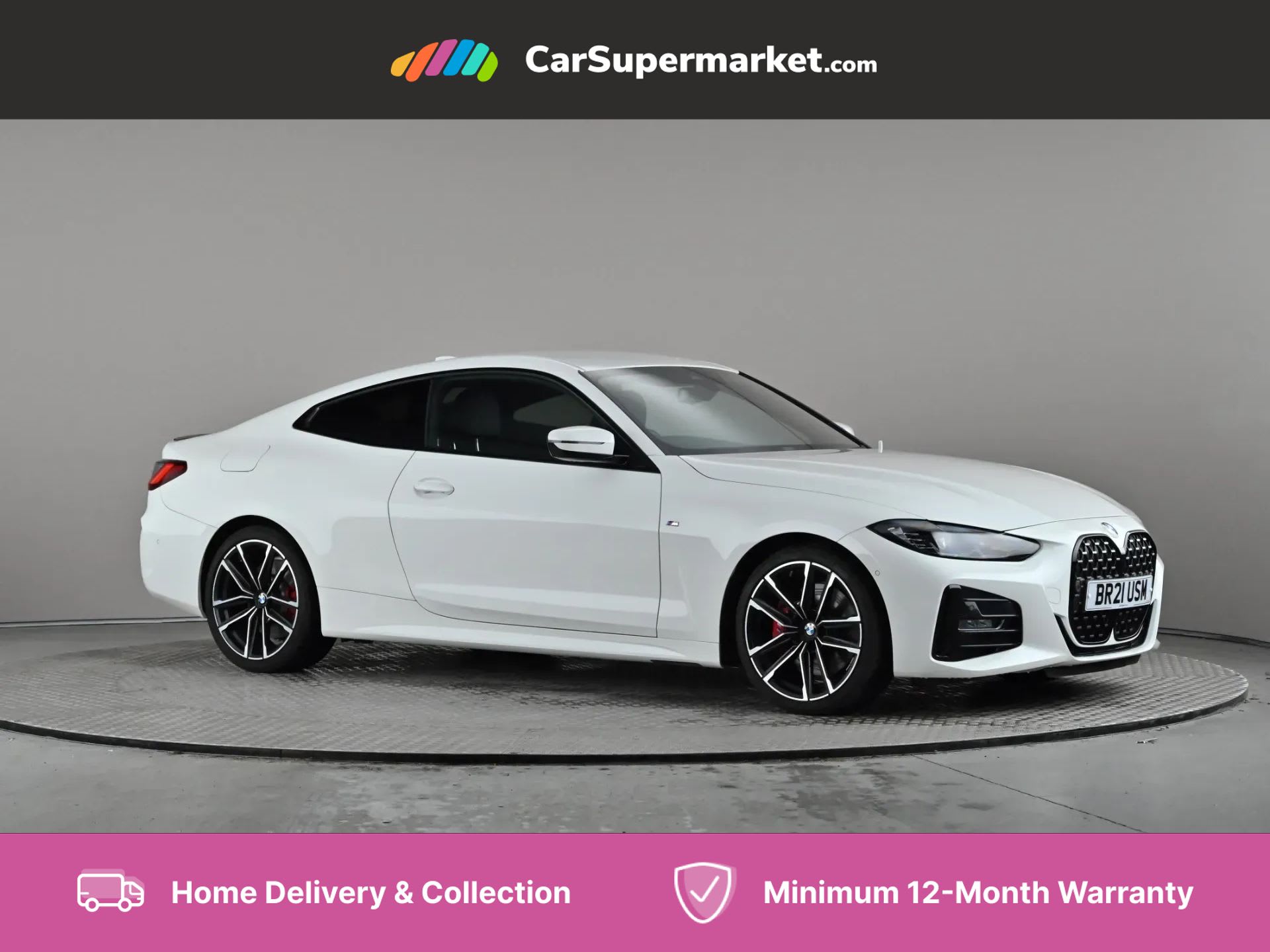 2021 used BMW 4 Series 420i M Sport Step Auto [Pro Pack]