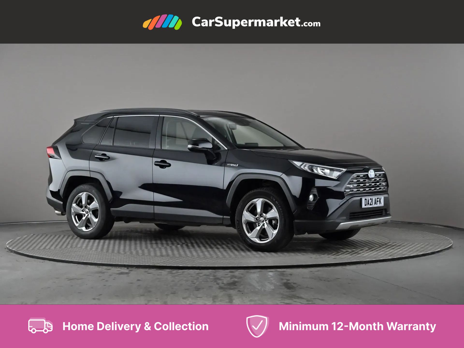 2021 used Toyota RAV4 2.5 VVT-i Hybrid Design CVT 2WD