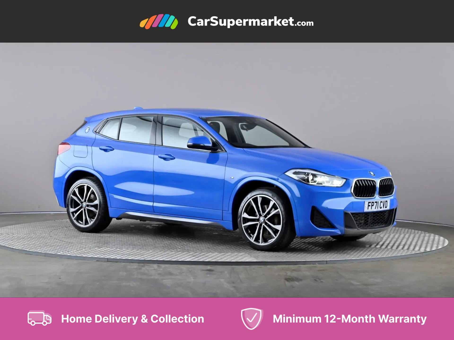 2021 used BMW X2 xDrive 18d M Sport Step Auto