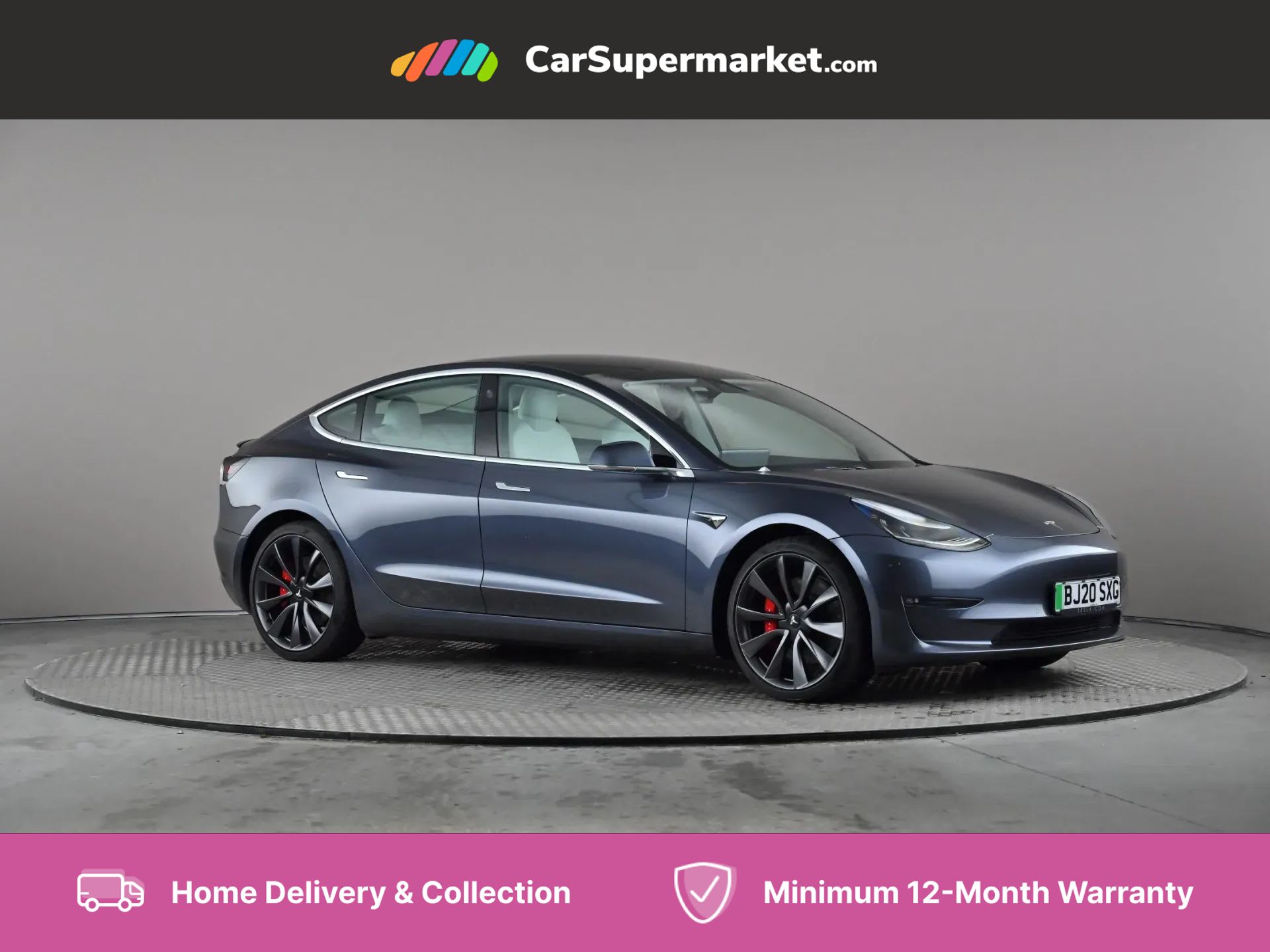 2020 used Tesla Model 3 Performance AWD [Performance Upgrade] Auto