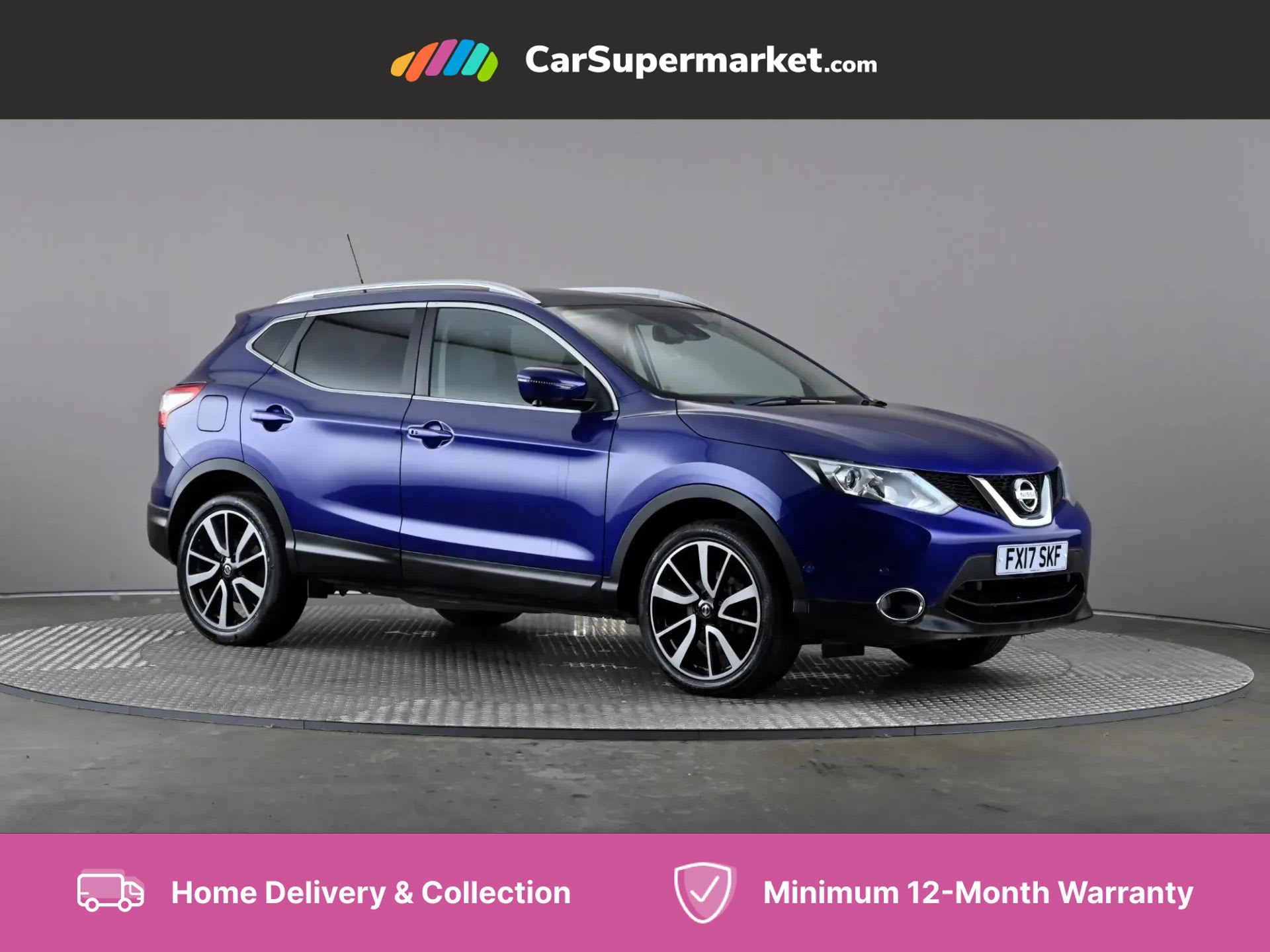 2017 used Nissan Qashqai 1.2 DiG-T Tekna