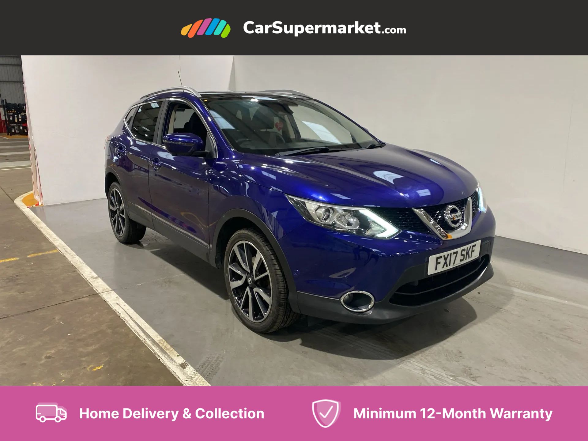 2017 used Nissan Qashqai 1.2 DiG-T Tekna