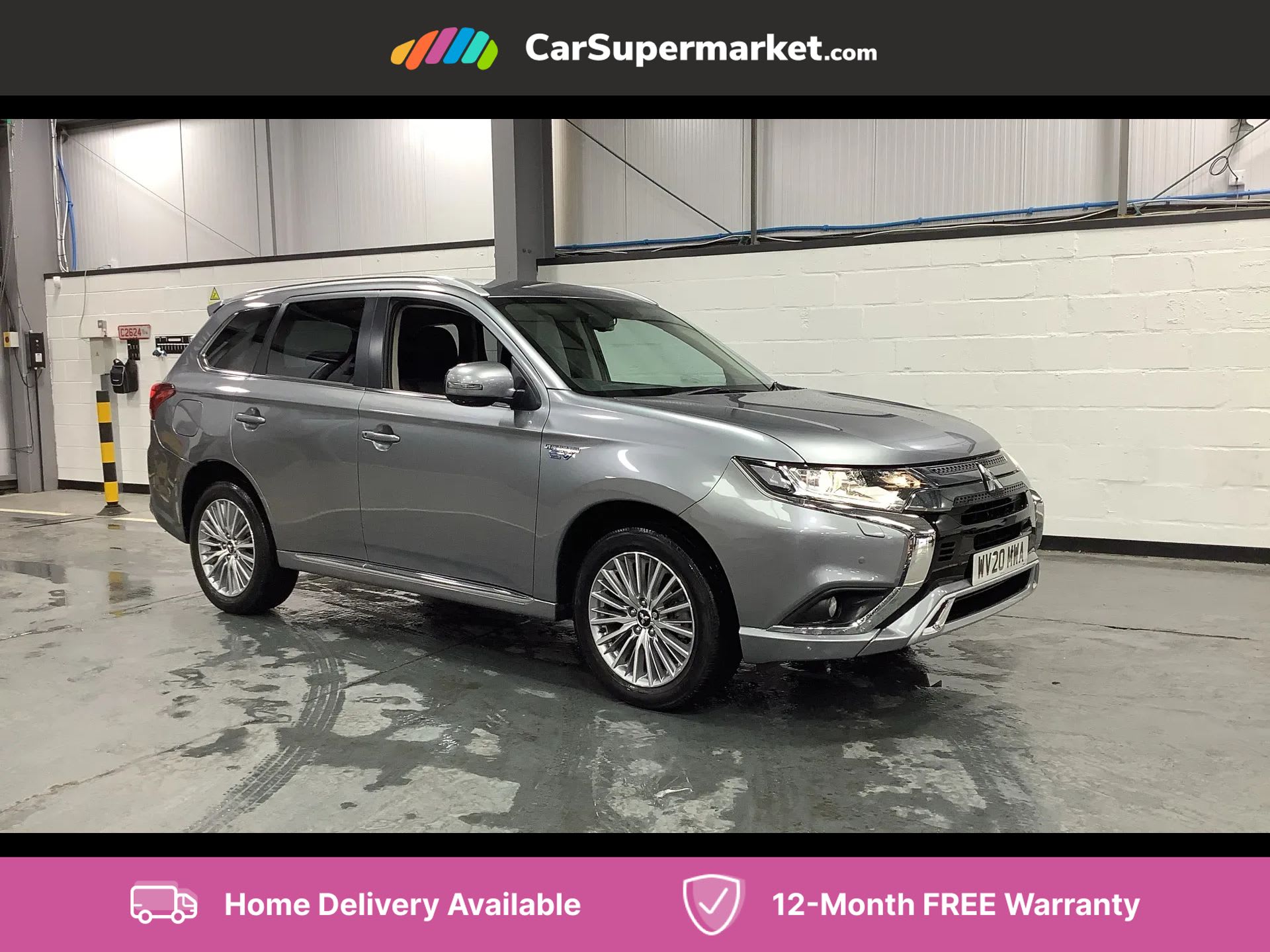 2020 used Mitsubishi Outlander 2.4 PHEV Design Auto