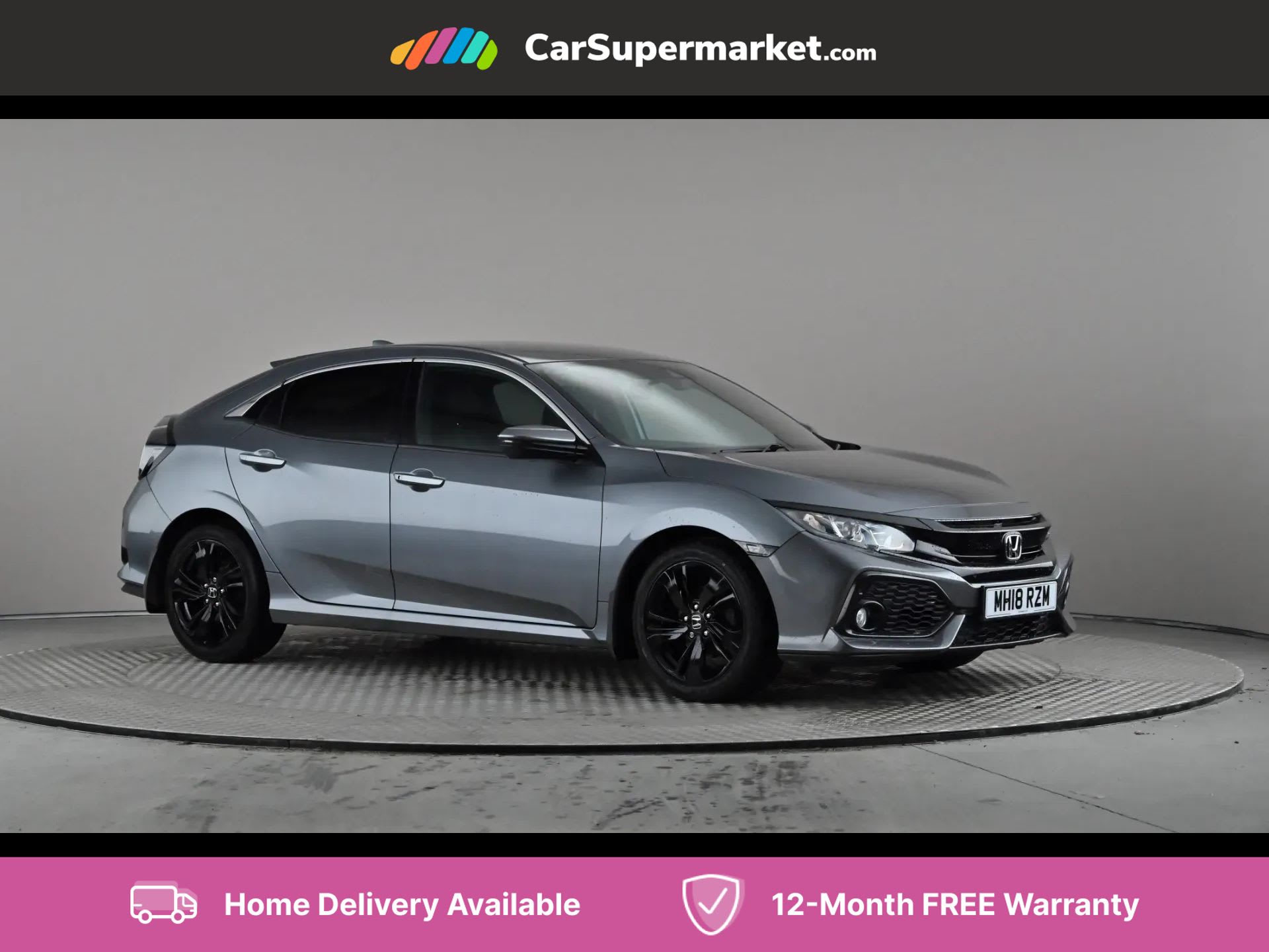 2018 used Honda Civic 1.0 VTEC Turbo 126 SR