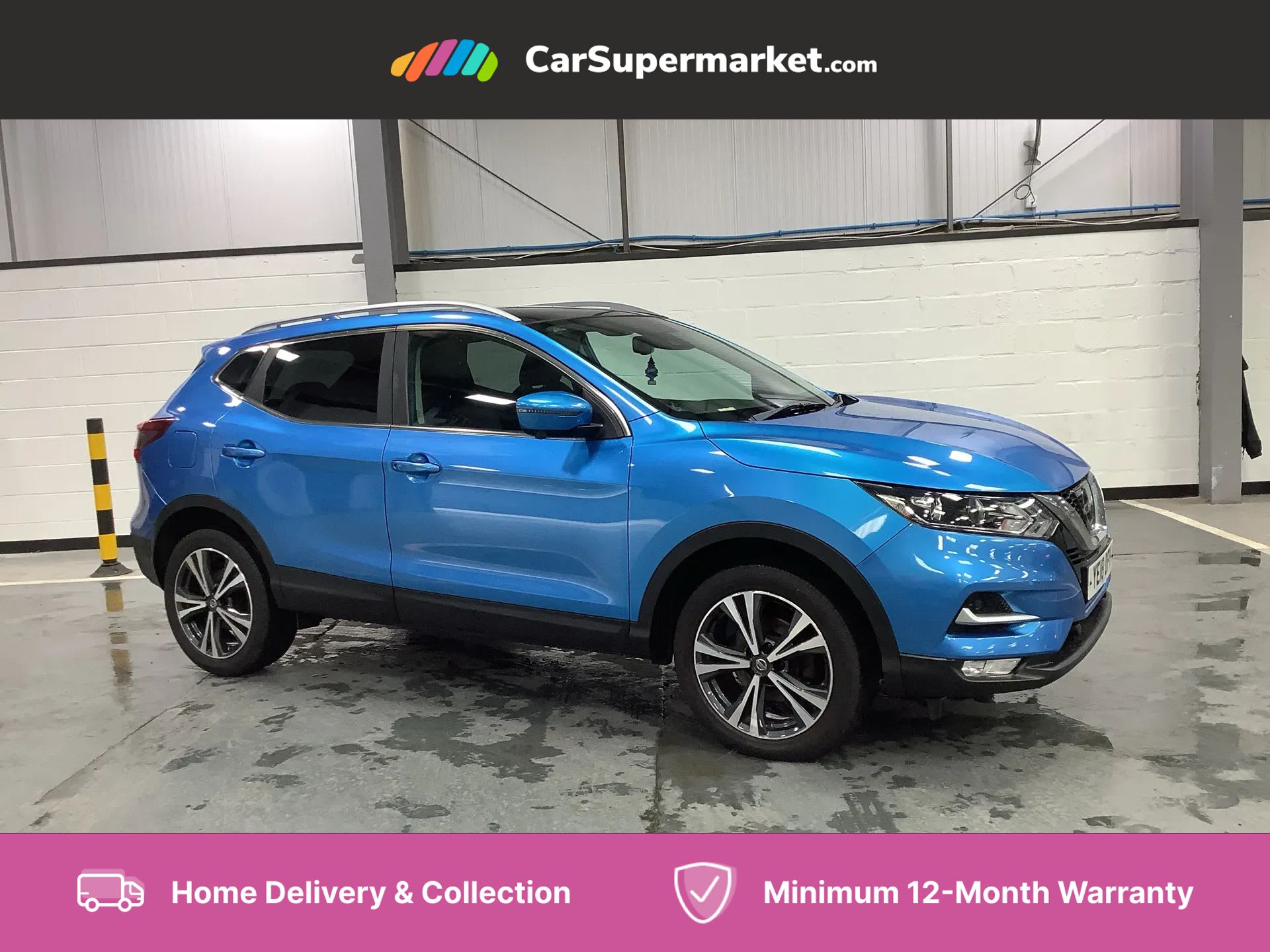 2018 used Nissan Qashqai 1.5 dCi N-Connecta [Glass Roof Pack]