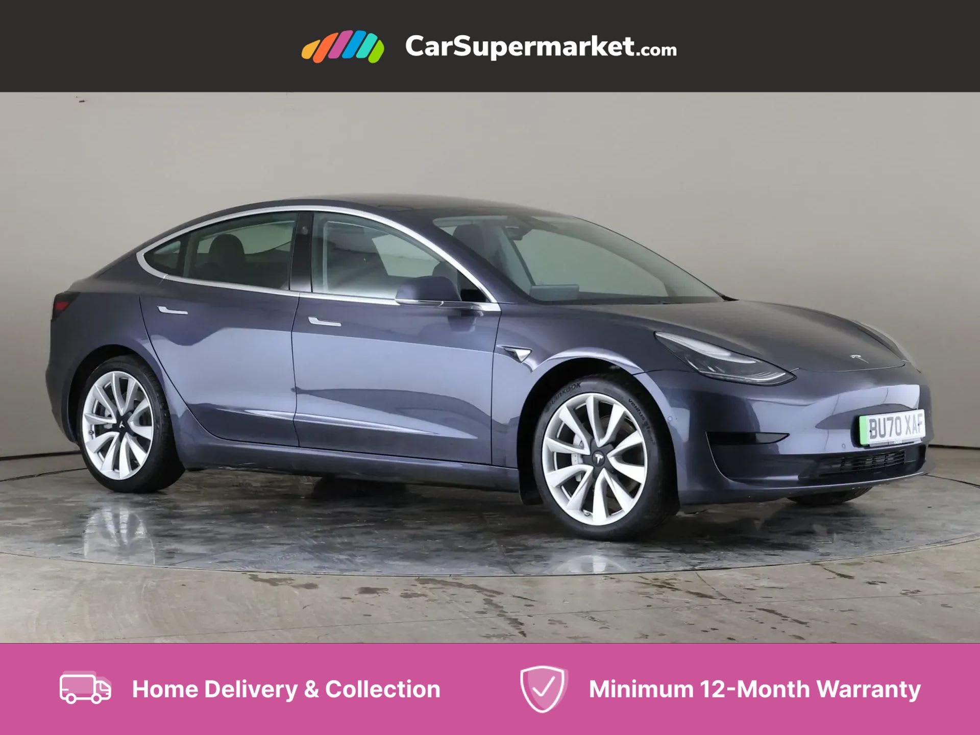 2020 used Tesla Model 3 Standard Plus Auto