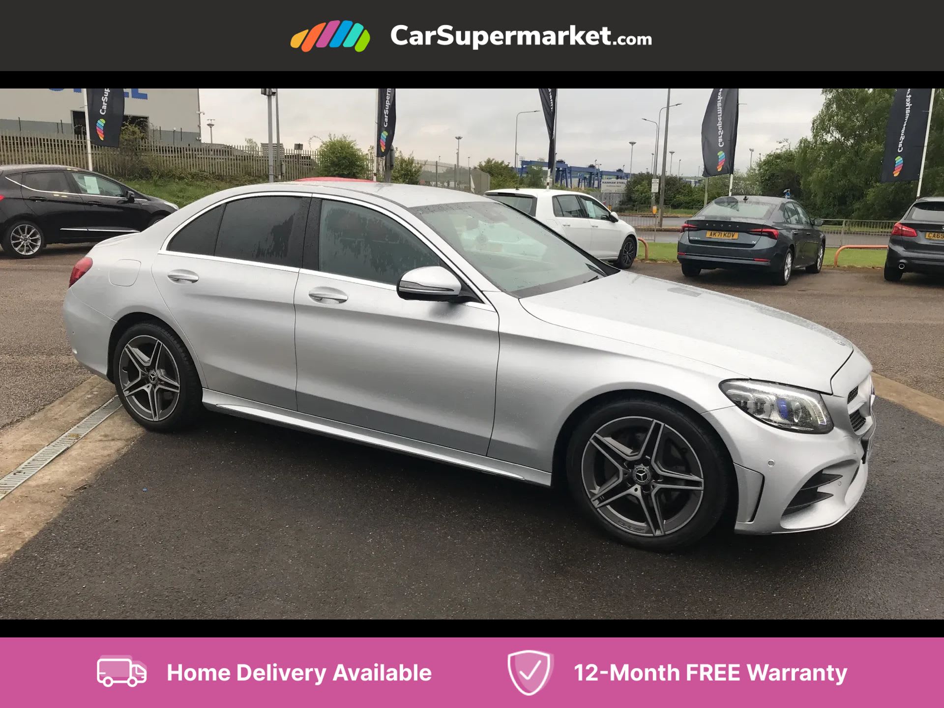 2020 used Mercedes-Benz C Class C220d AMG Line Premium 9G-Tronic