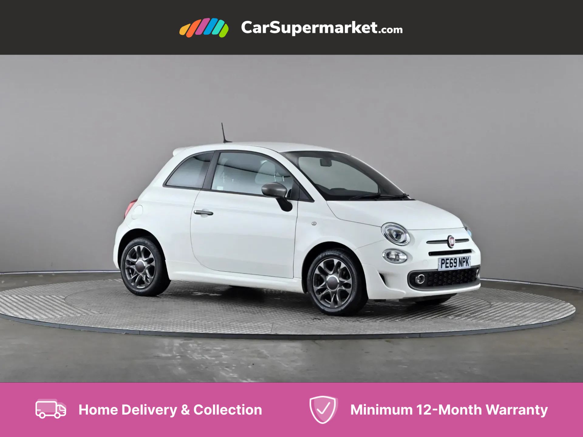 2019 used Fiat 500 1.2 S