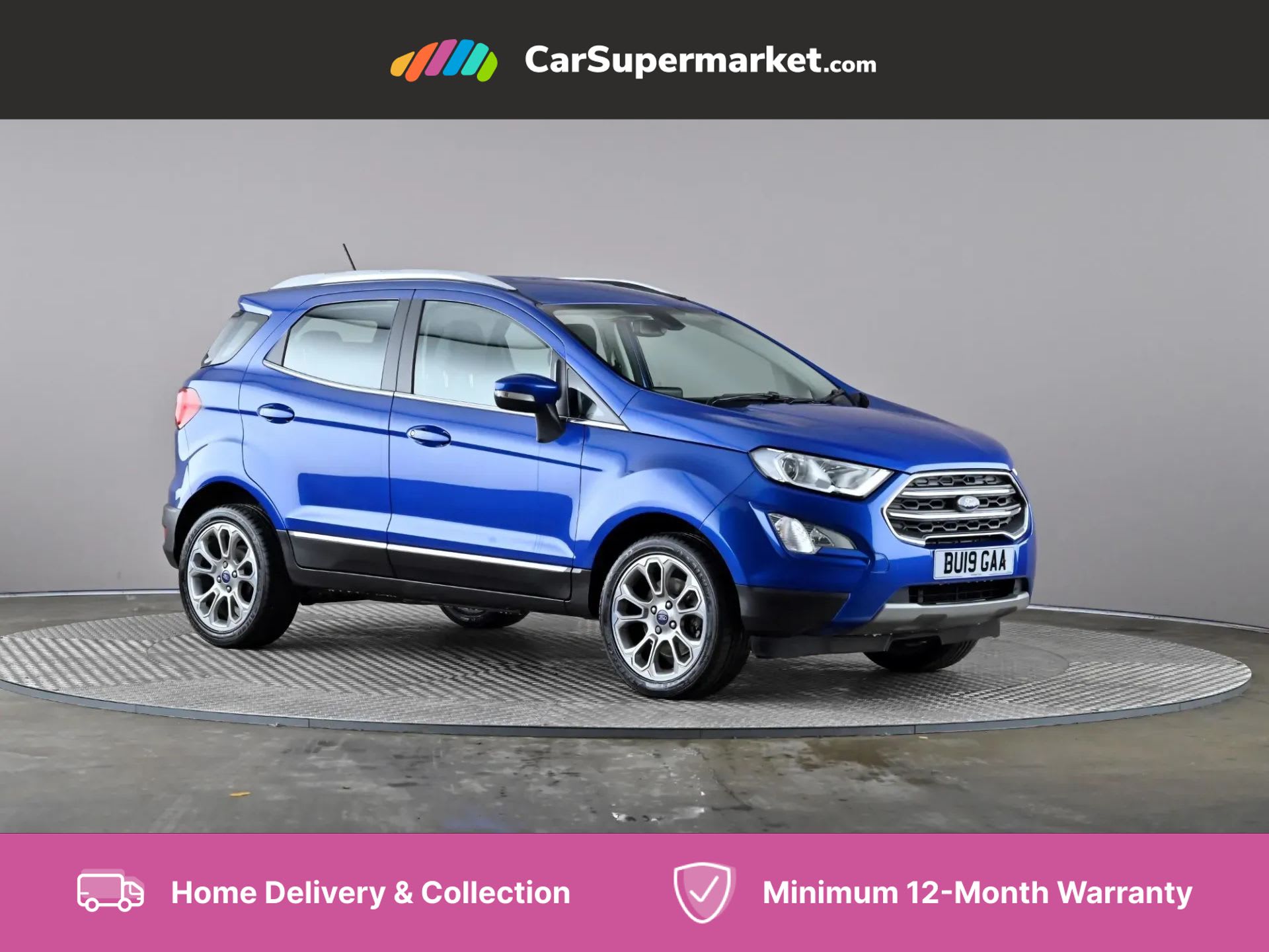 2019 used Ford EcoSport 1.0 EcoBoost Titanium