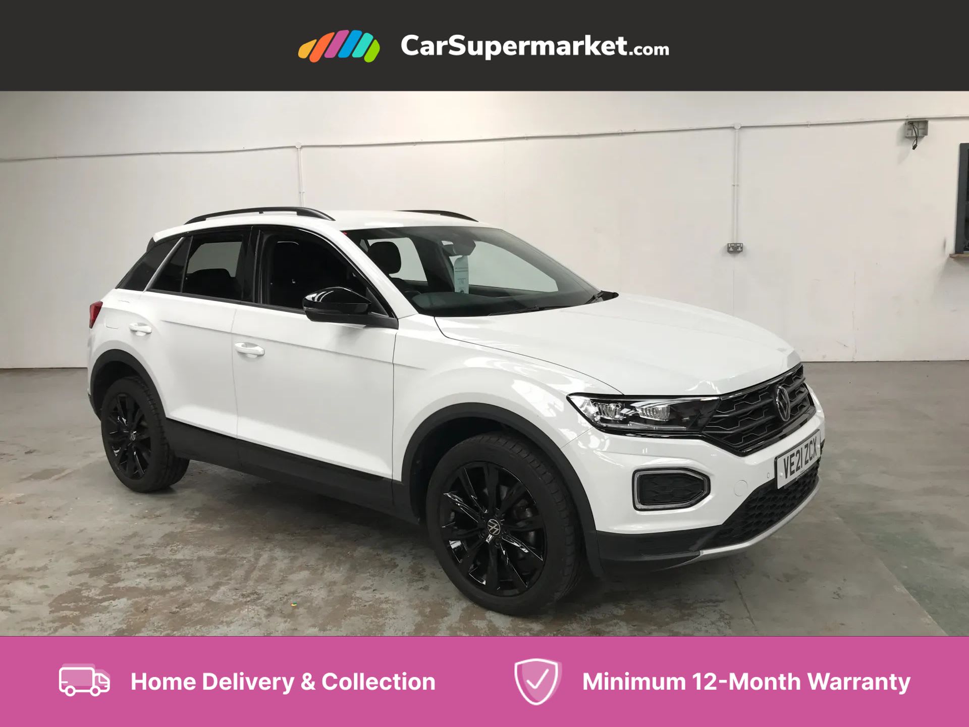 2021 used Volkswagen T-Roc 1.5 TSI EVO Black Edition