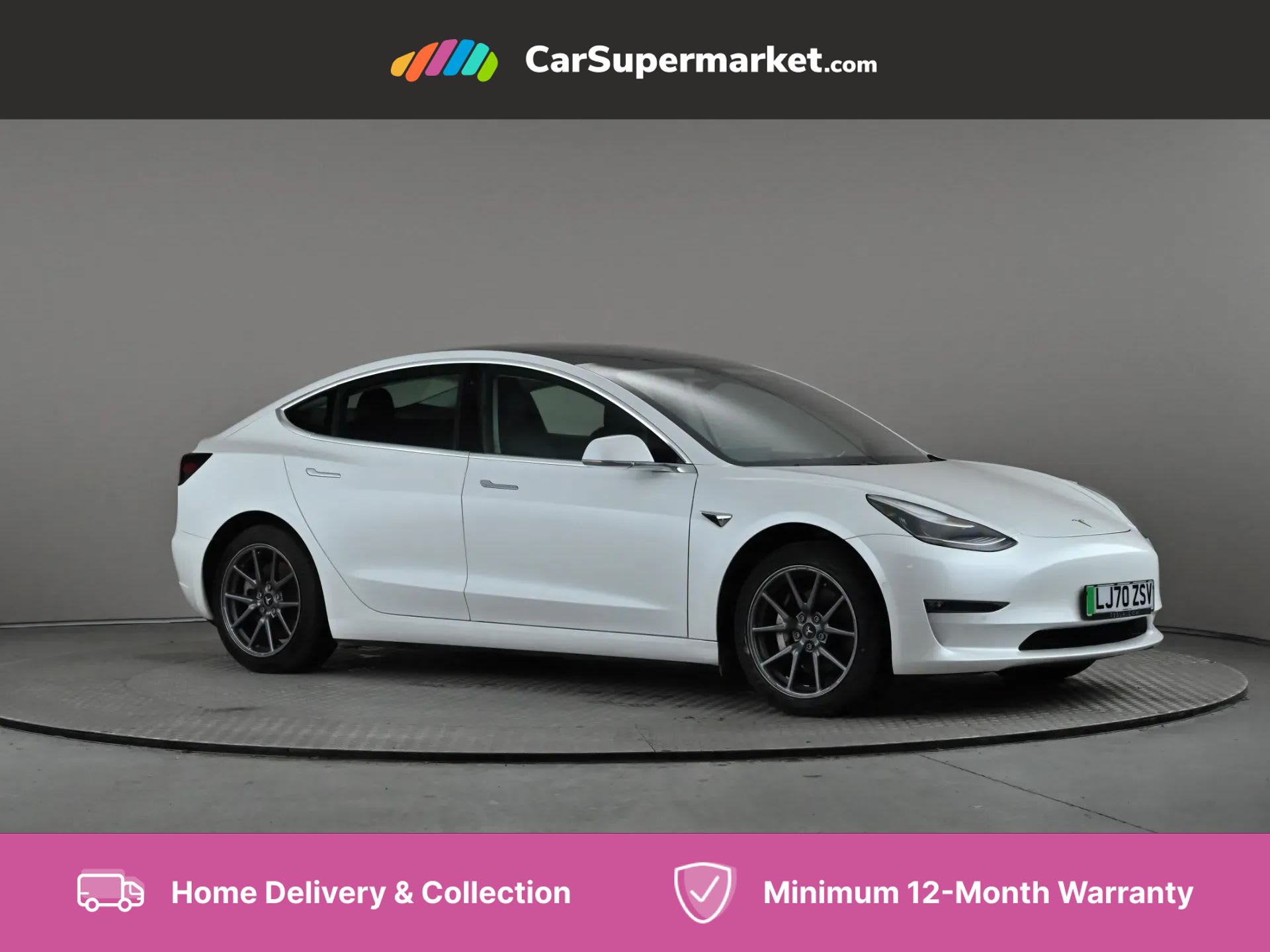 2020 used Tesla Model 3 Long Range AWD Auto