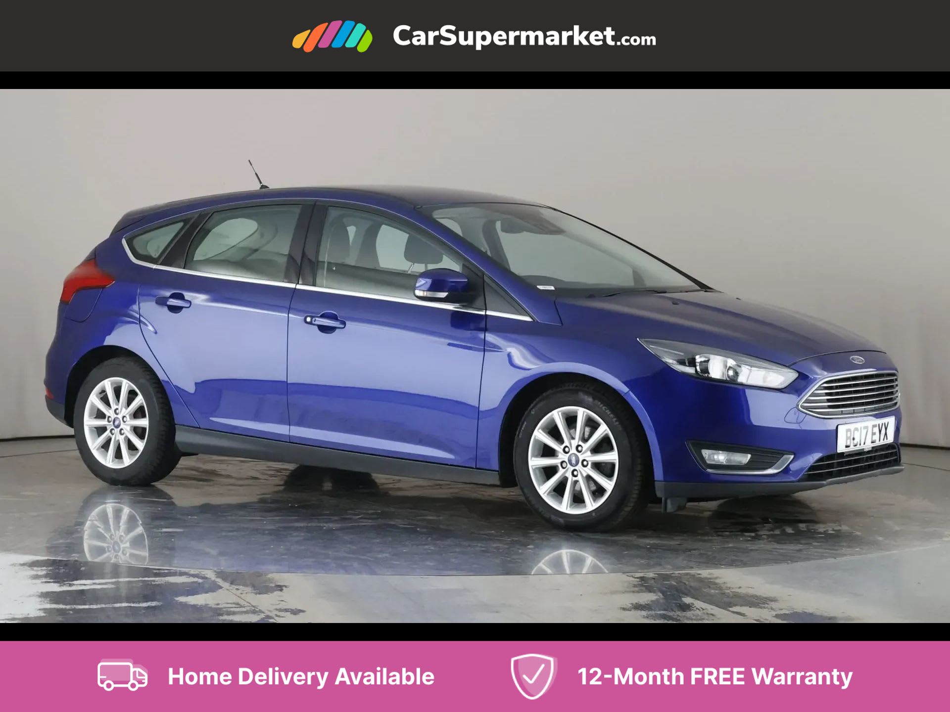 2017 used Ford Focus 1.5 TDCi 120 Titanium