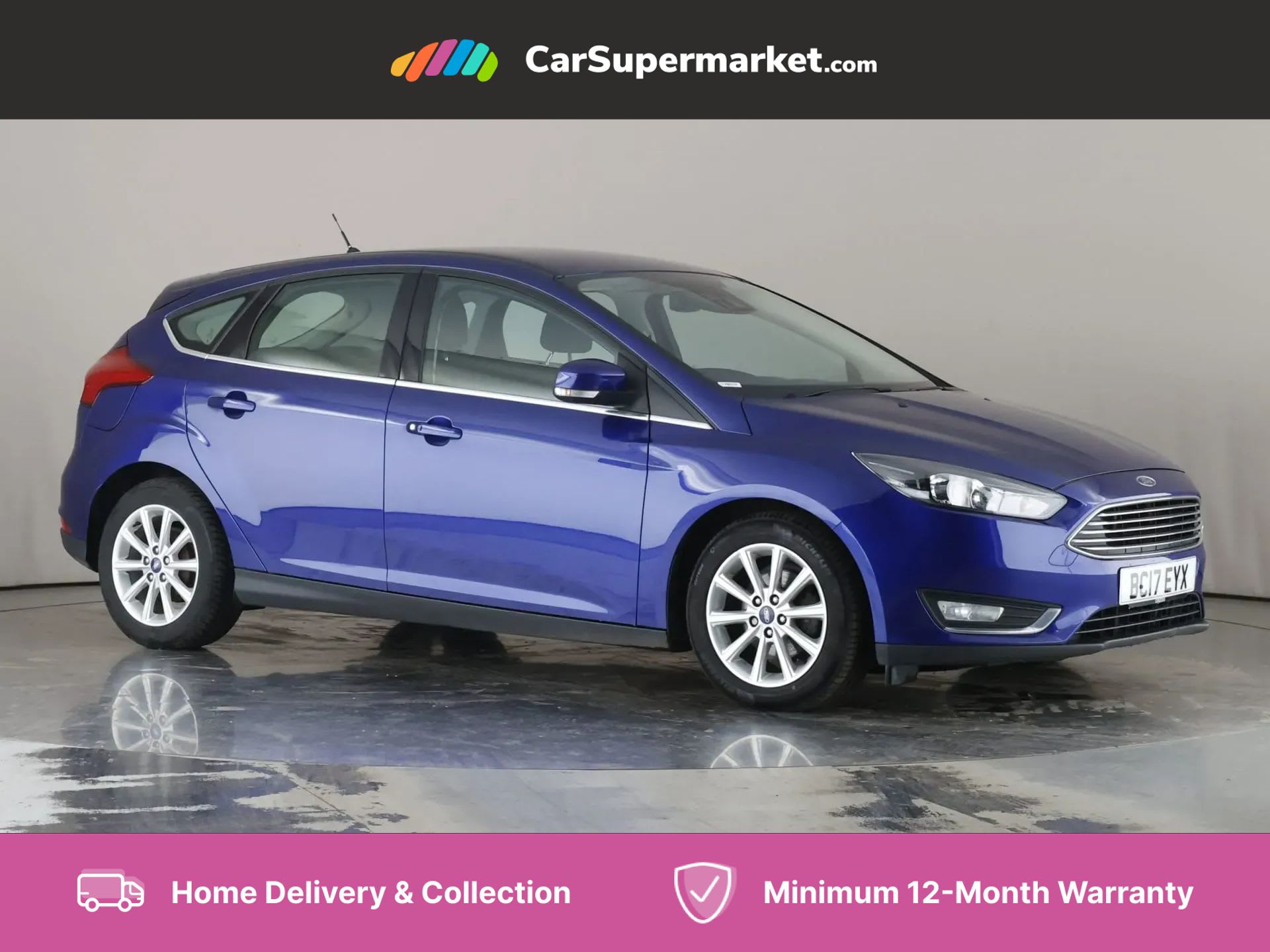 2017 used Ford Focus 1.5 TDCi 120 Titanium