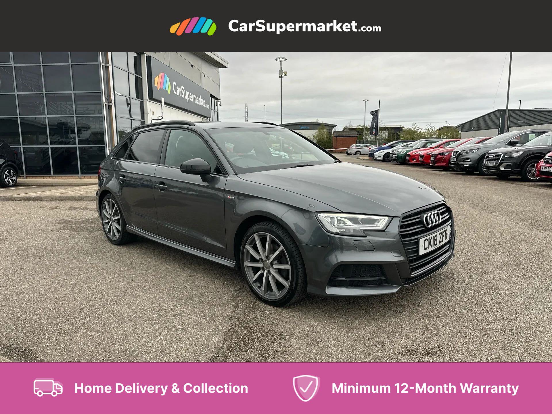 2018 used Audi A3 2.0 TDI Black Edition S Tronic [7 Speed]