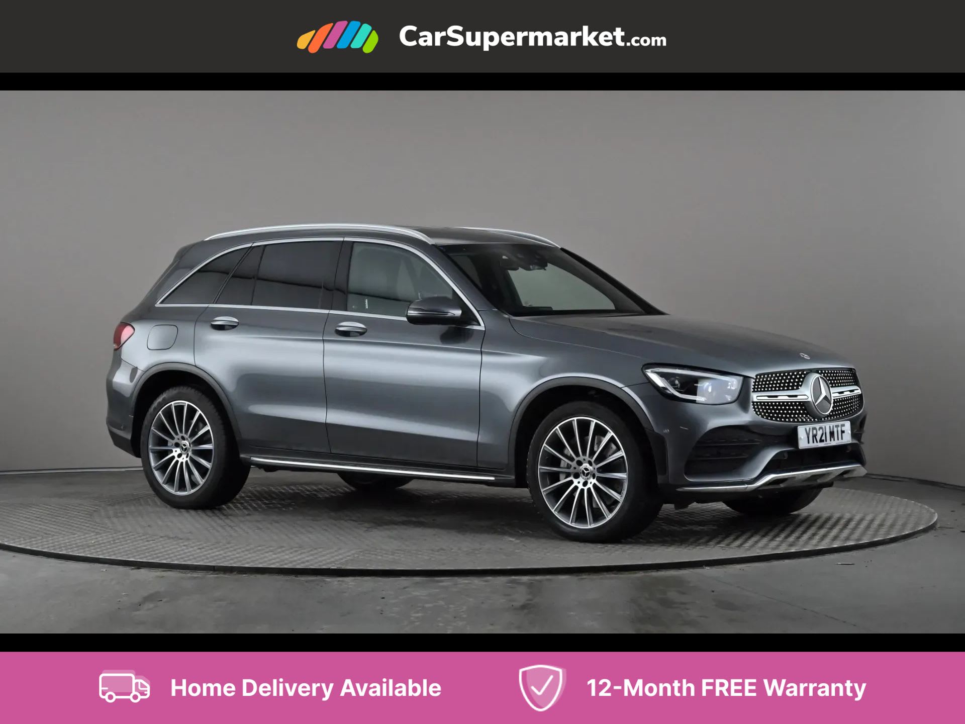 2021 used Mercedes-Benz GLC Class GLC 300d 4Matic AMG Line Premium 9G-Tronic