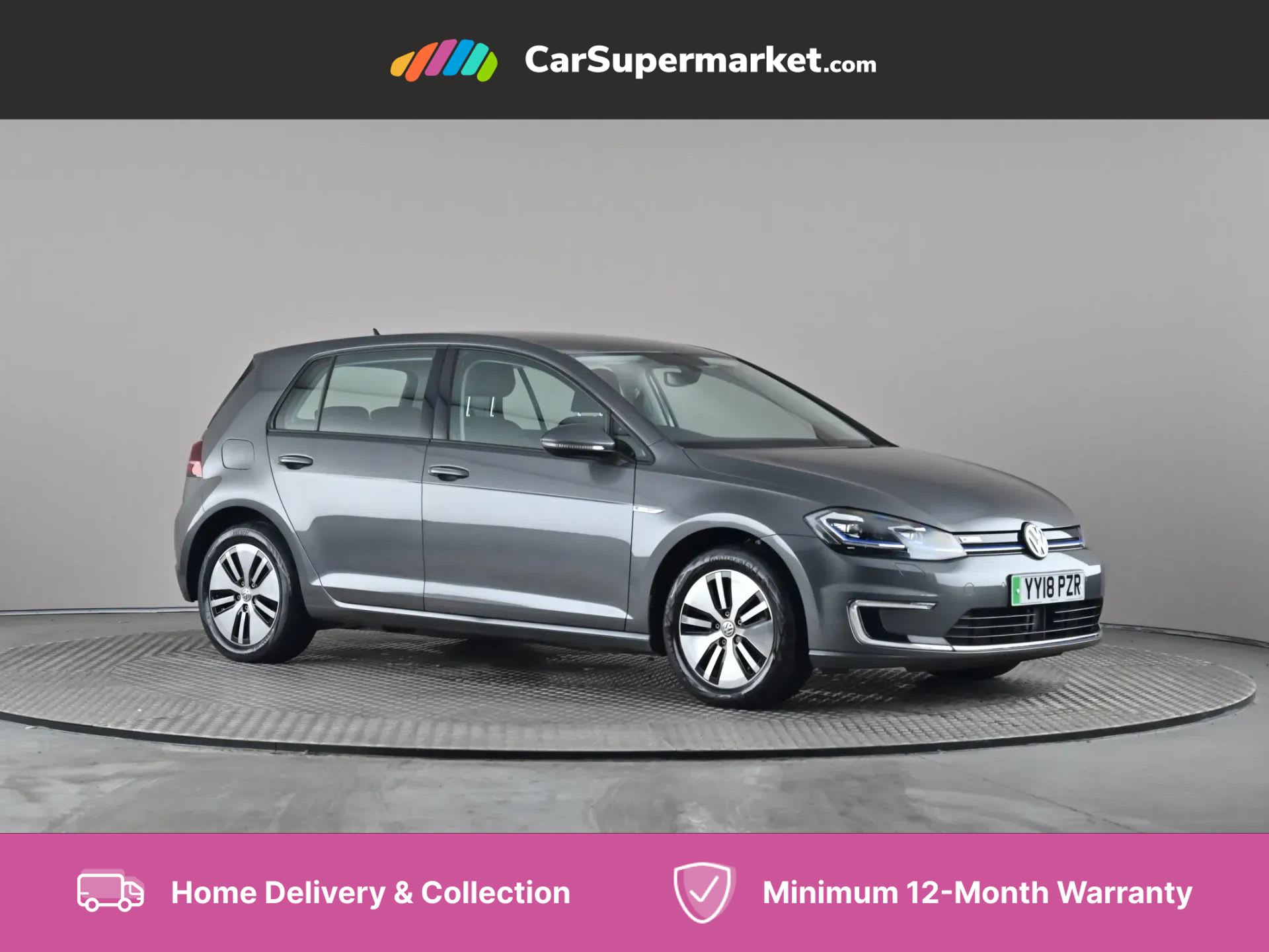 2018 used Volkswagen e-Golf 99kW e-Golf 35kWh Auto