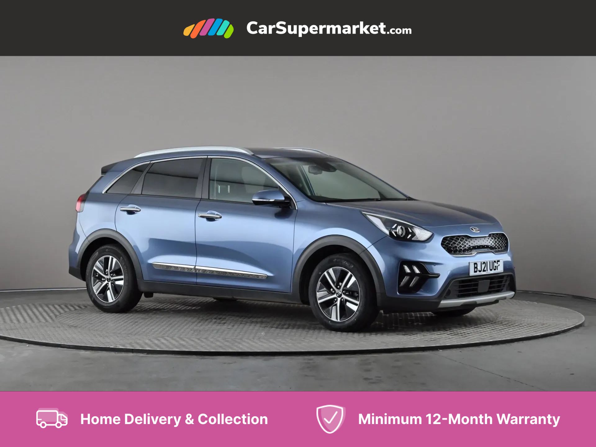 2021 used Kia Niro 1.6 GDi PHEV 3 DCT