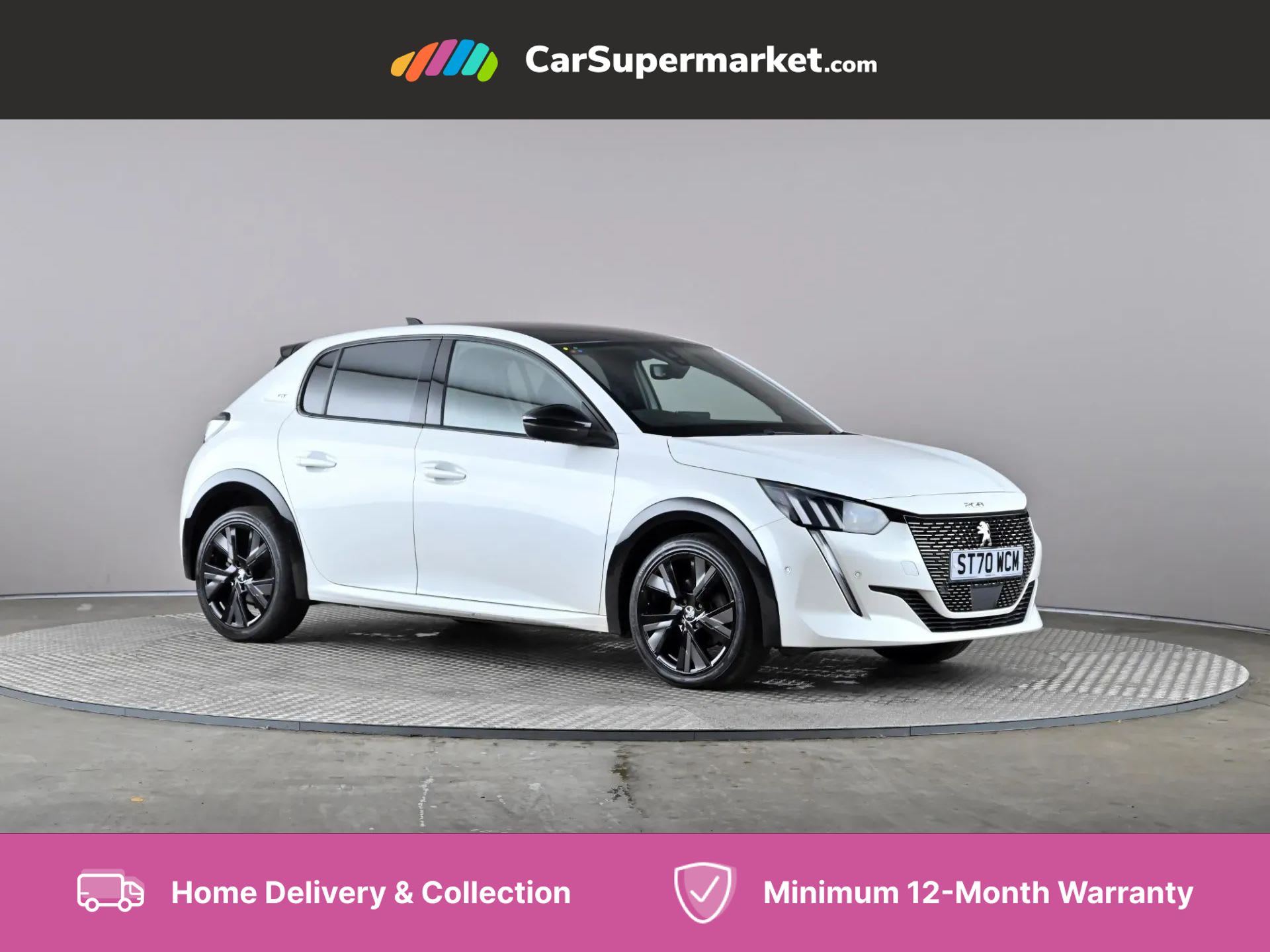 2021 used Peugeot 208 1.2 PureTech 100 GT