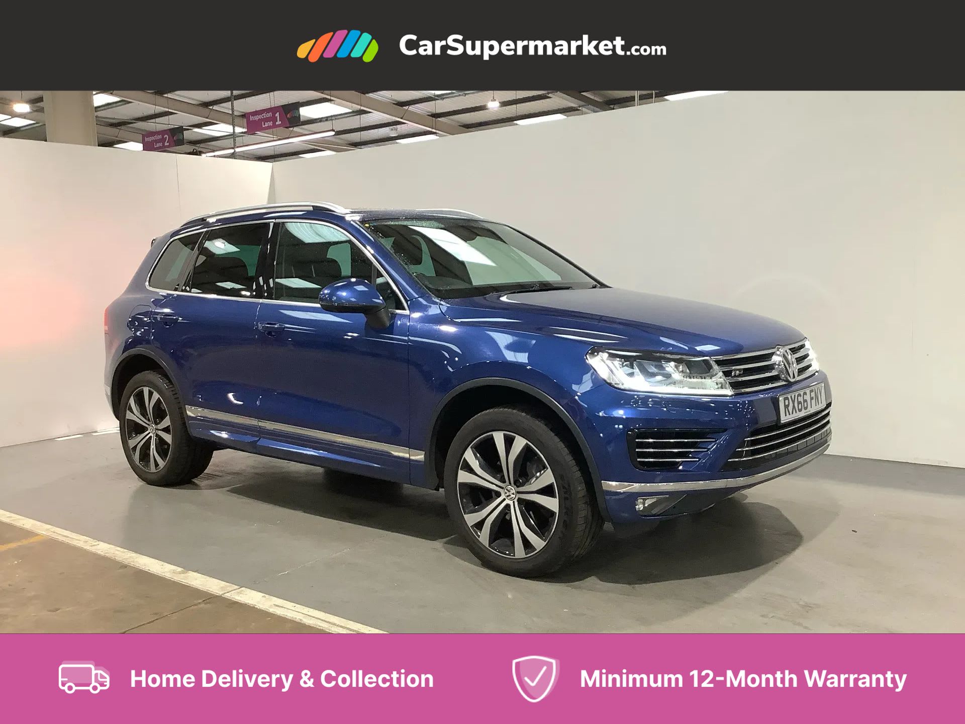 2017 used Volkswagen Touareg 3.0 V6 TDI BlueMotion Tech 262 R-Line Tip Auto