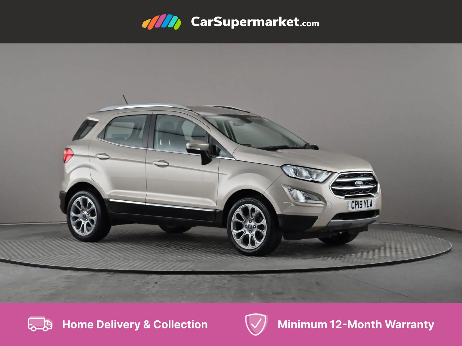 2019 used Ford EcoSport 1.0 EcoBoost 125 Titanium Auto