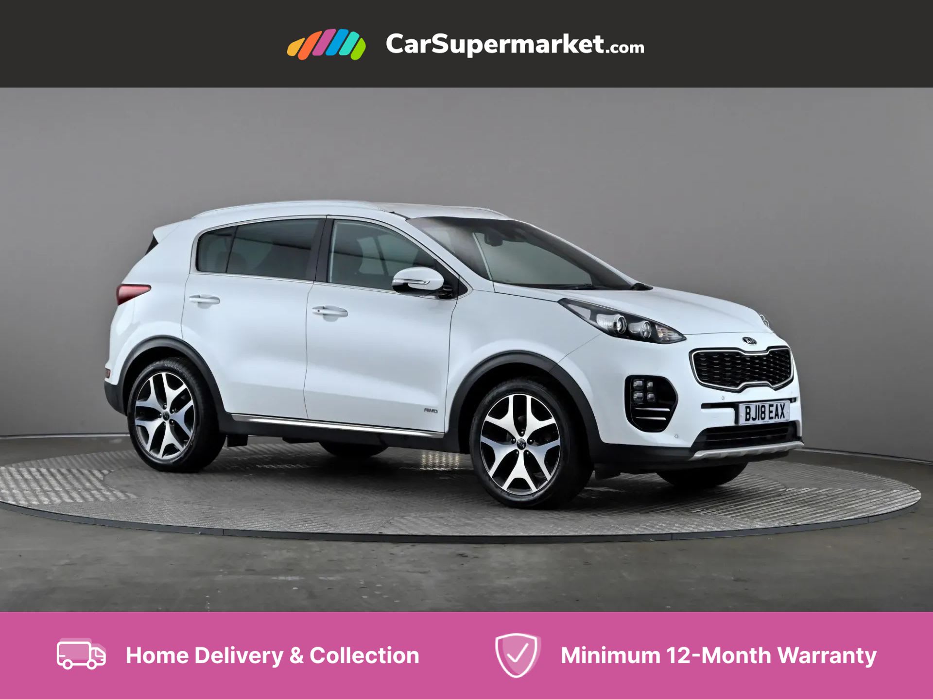 2018 used Kia Sportage 1.6T GDi GT-Line [AWD]