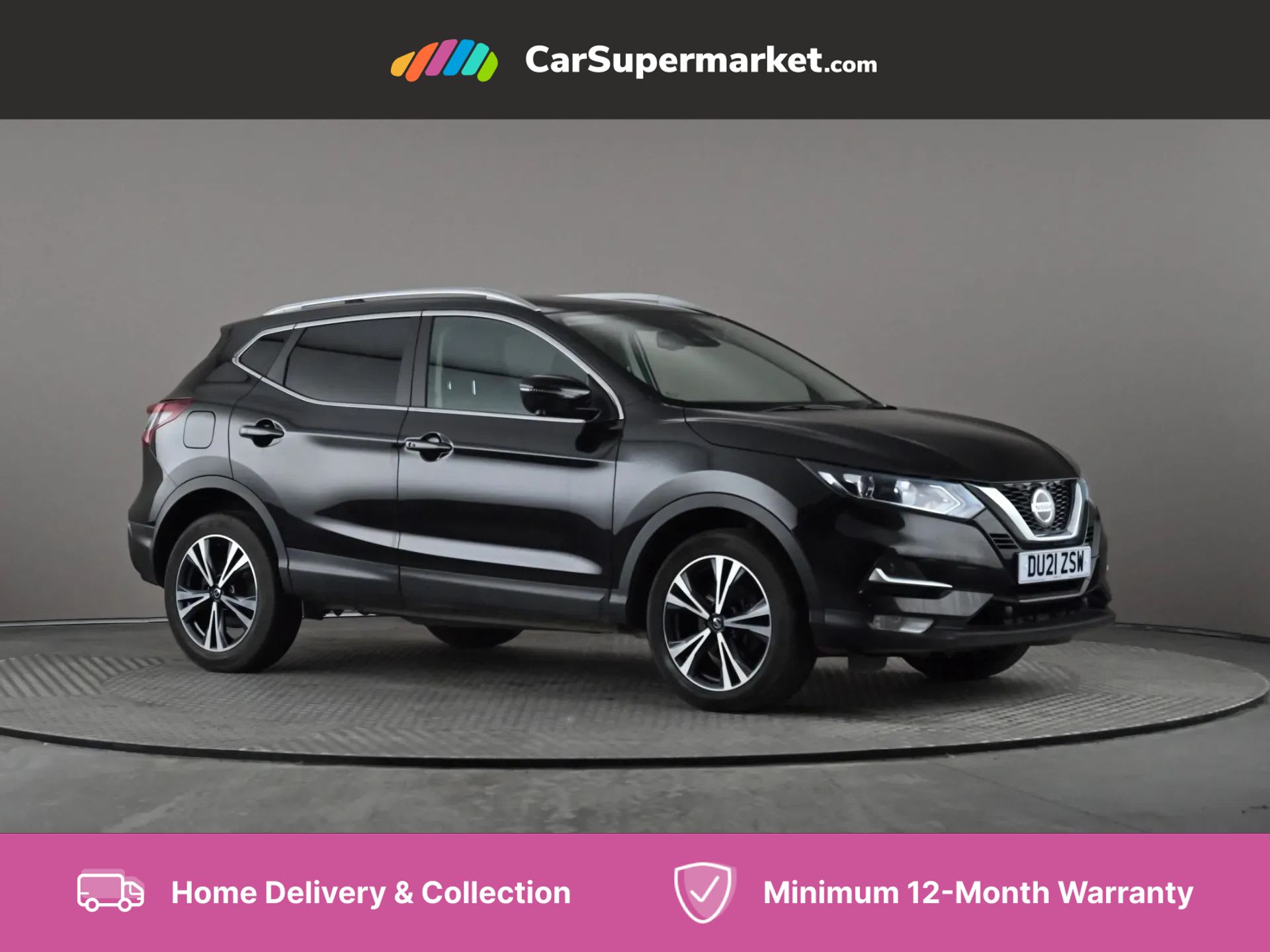 2021 used Nissan Qashqai 1.3 DiG-T N-Connecta [Glass Roof Pack]