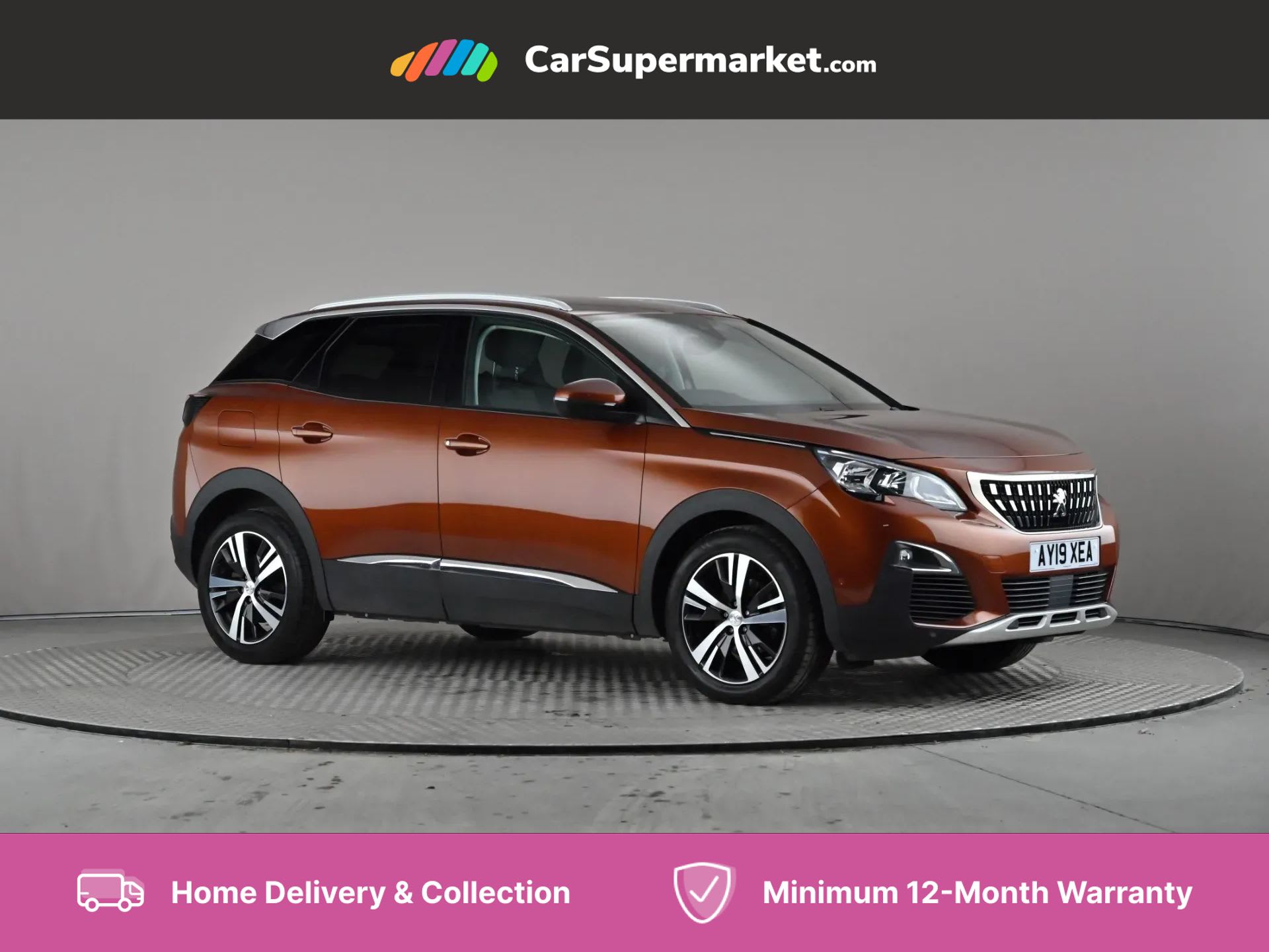 2019 used Peugeot 3008 1.2 PureTech Allure