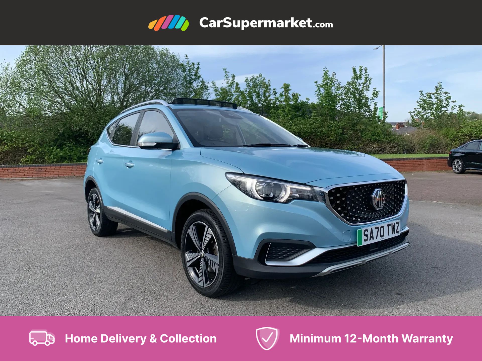 2020 used MG MG ZS 105kW Exclusive EV 45kWh Auto