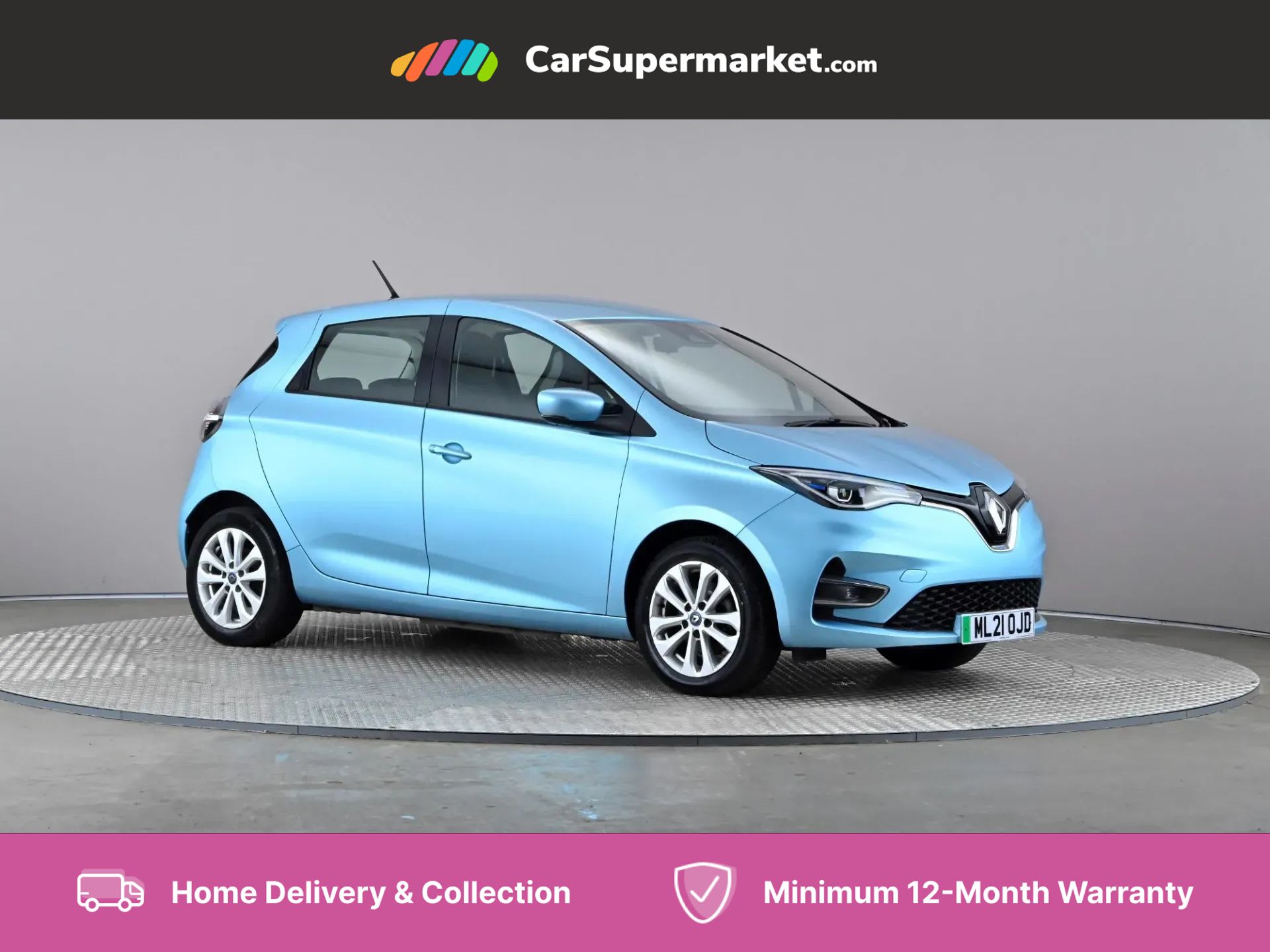 2021 used Renault Zoe 100kW i Iconic R135 50kWh Auto