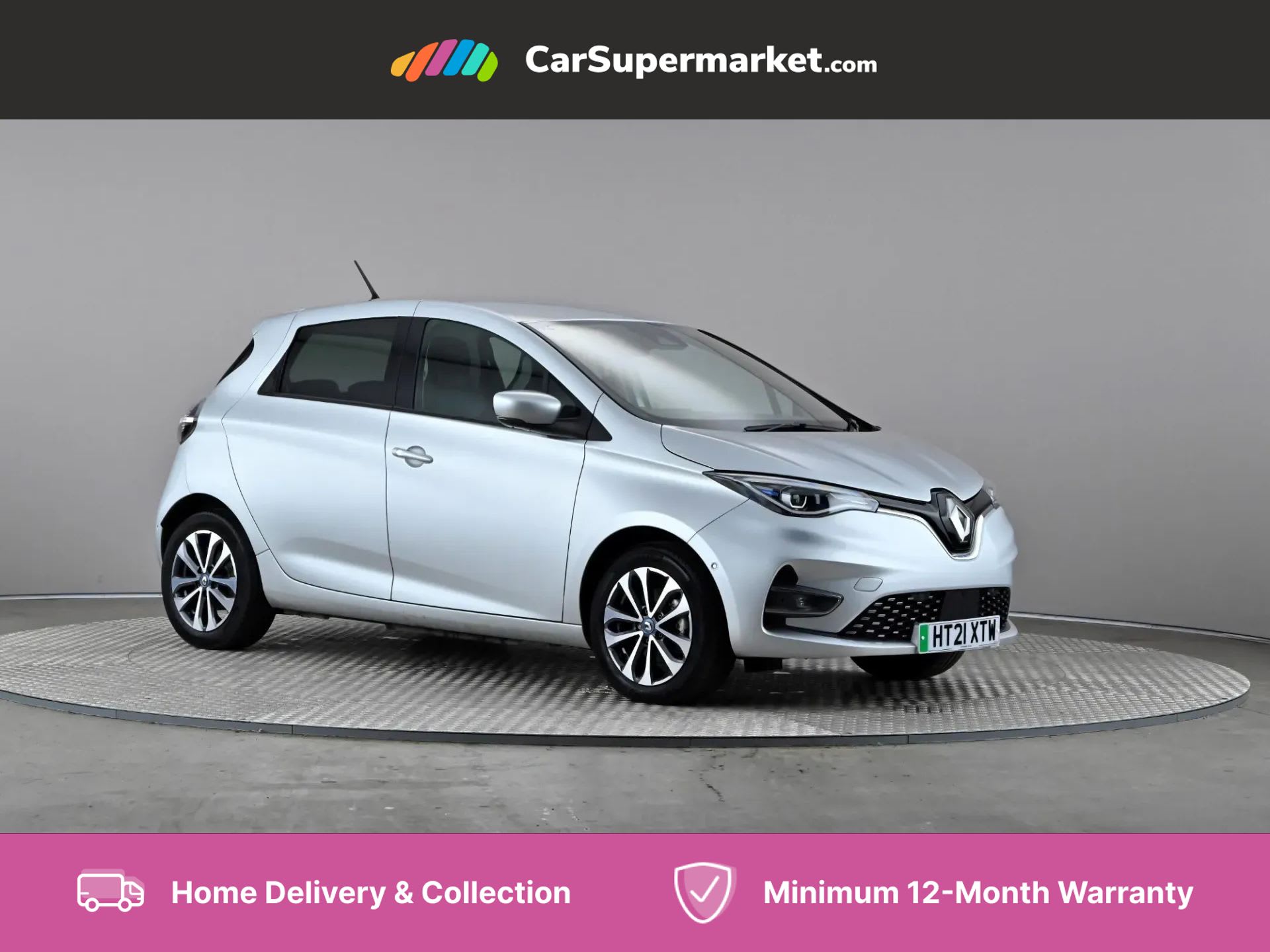 2021 used Renault Zoe 100kW i GT Line R135 50kWh Rapid Charge Auto