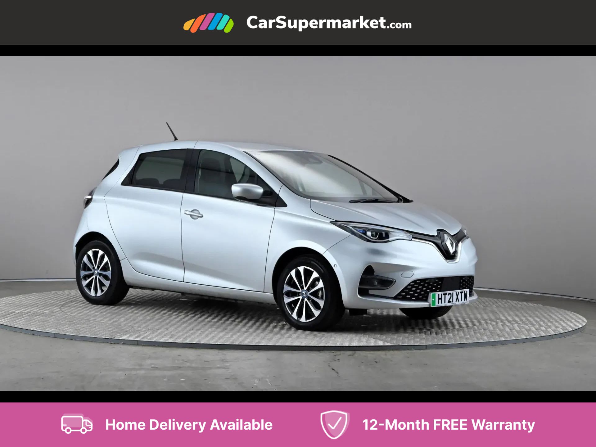 2021 used Renault Zoe 100kW i GT Line R135 50kWh Rapid Charge Auto