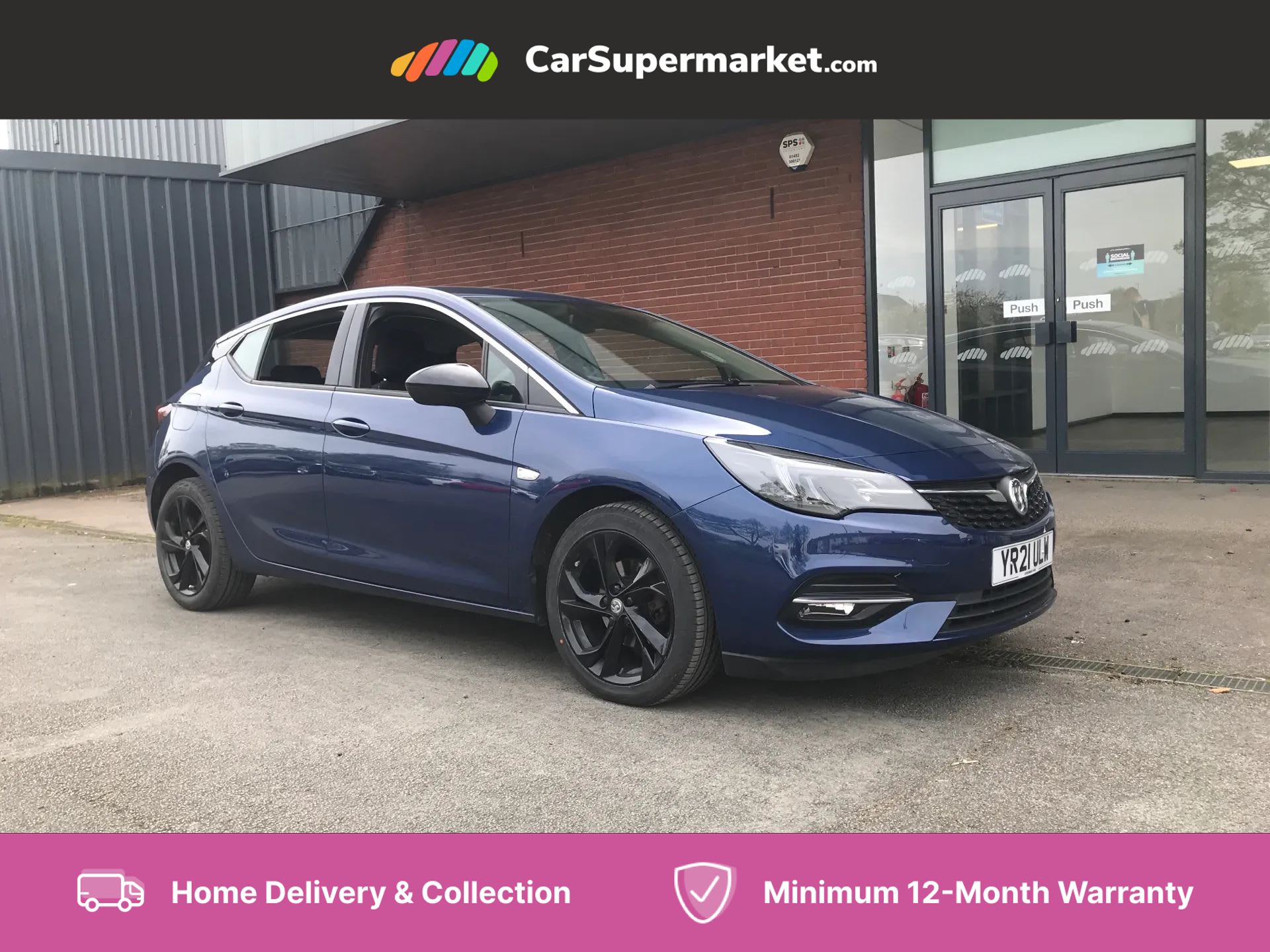 2021 used Vauxhall Astra 1.2 Turbo 145 SRi Nav