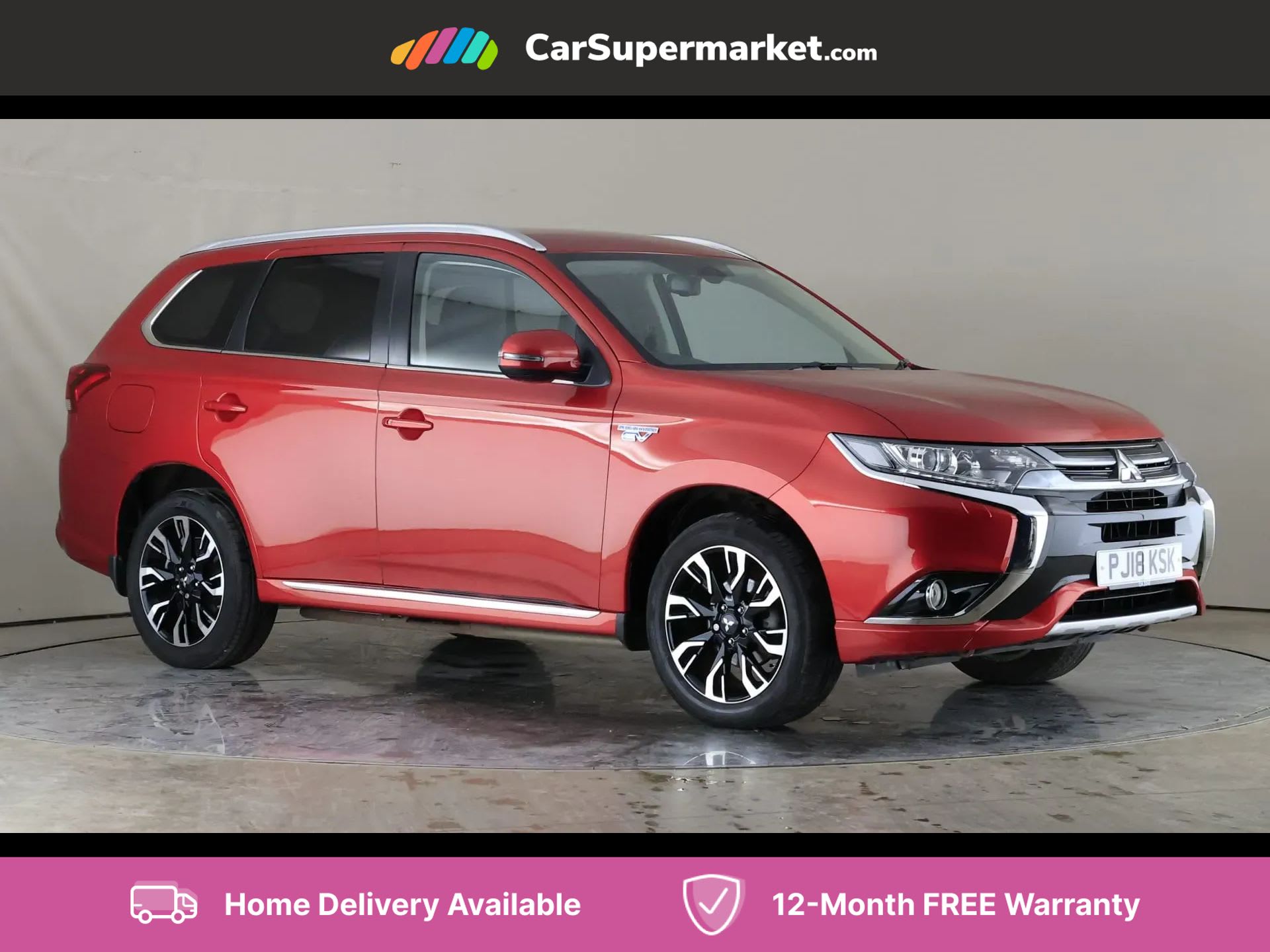 2018 used Mitsubishi Outlander 2.0 PHEV Juro Auto