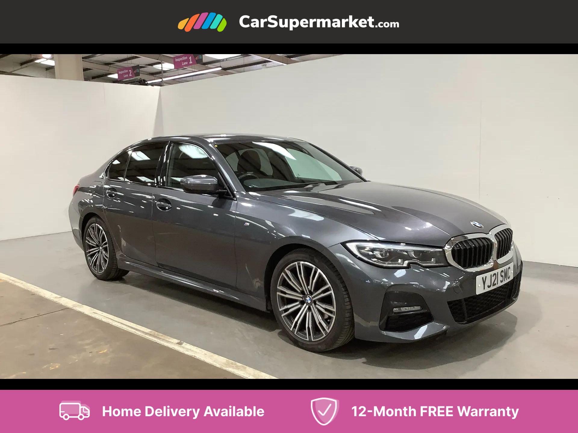 2021 used BMW 3 Series 318i M Sport Step Auto