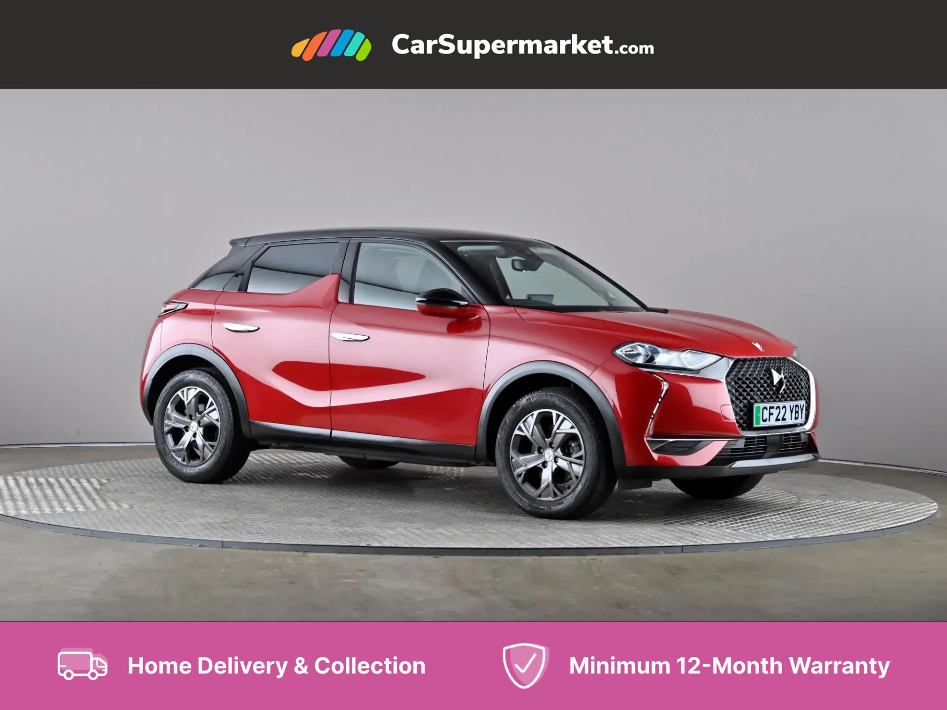 2022 used DS DS 3 CROSSBACK 100kW E-TENSE Bastille 50kWh Auto