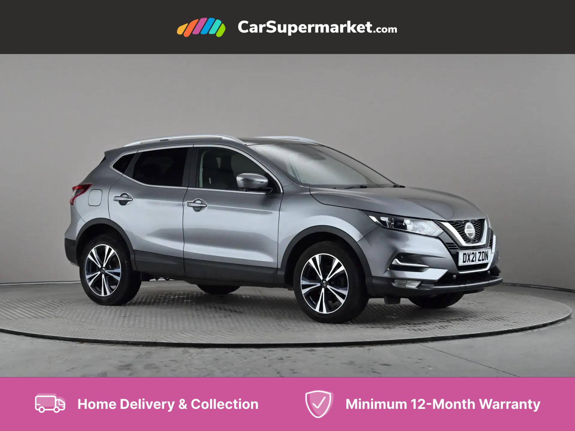2021 used Nissan Qashqai 1.3 DiG-T N-Connecta [Glass Roof Pack]