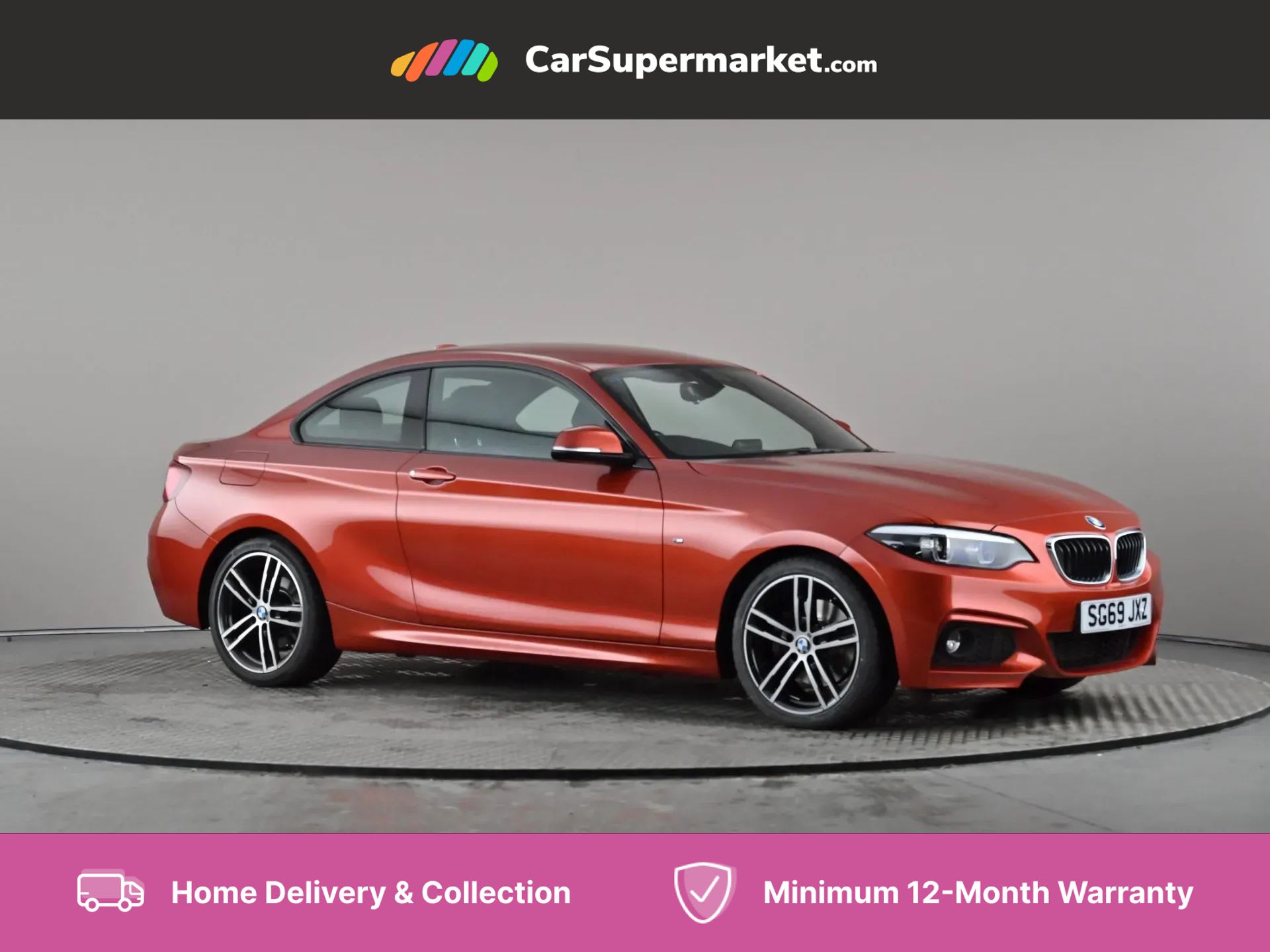 2019 used BMW 2 Series 220d M Sport [Nav]