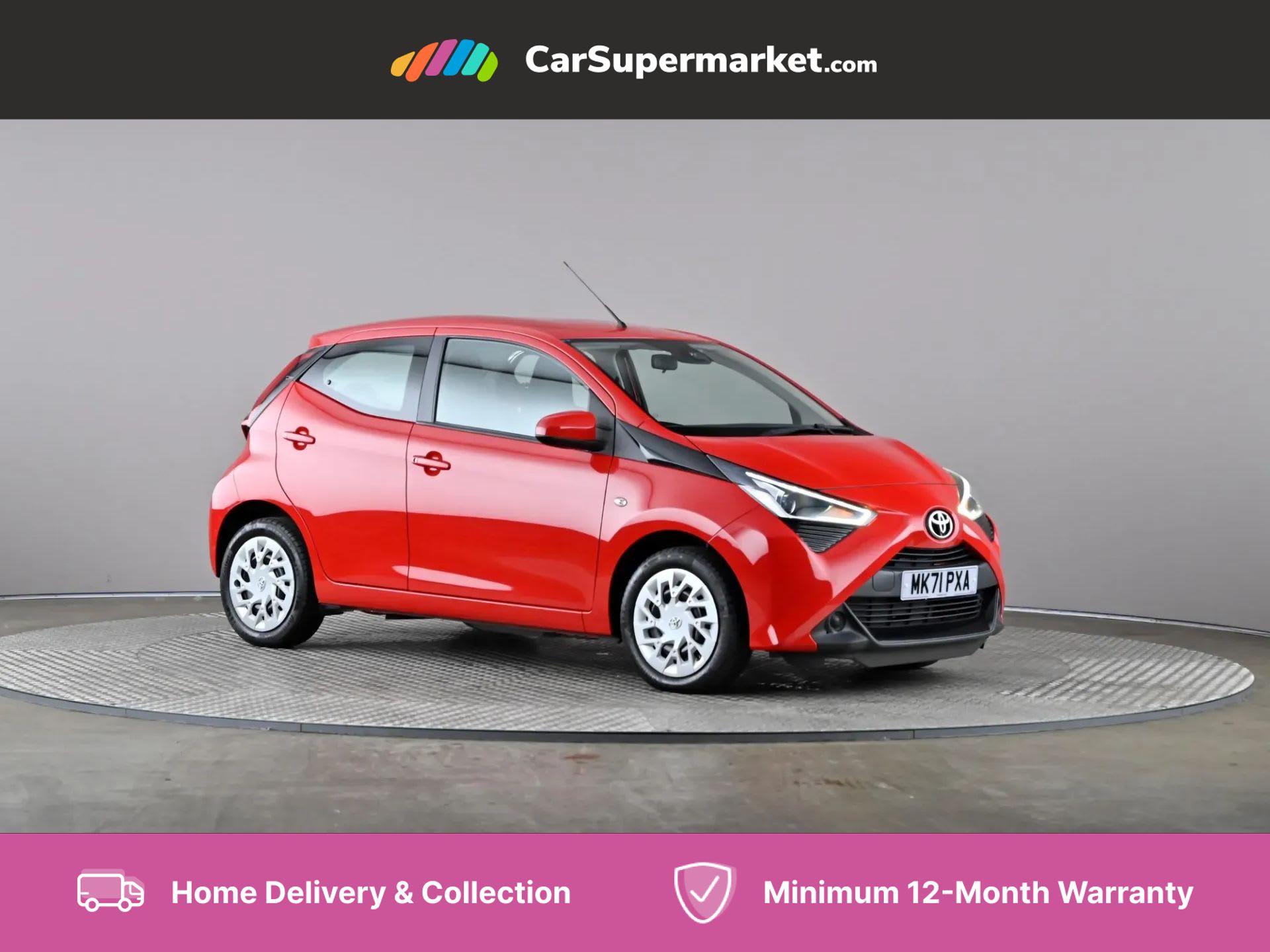 2021 used Toyota AYGO 1.0 VVT-i X-Play TSS