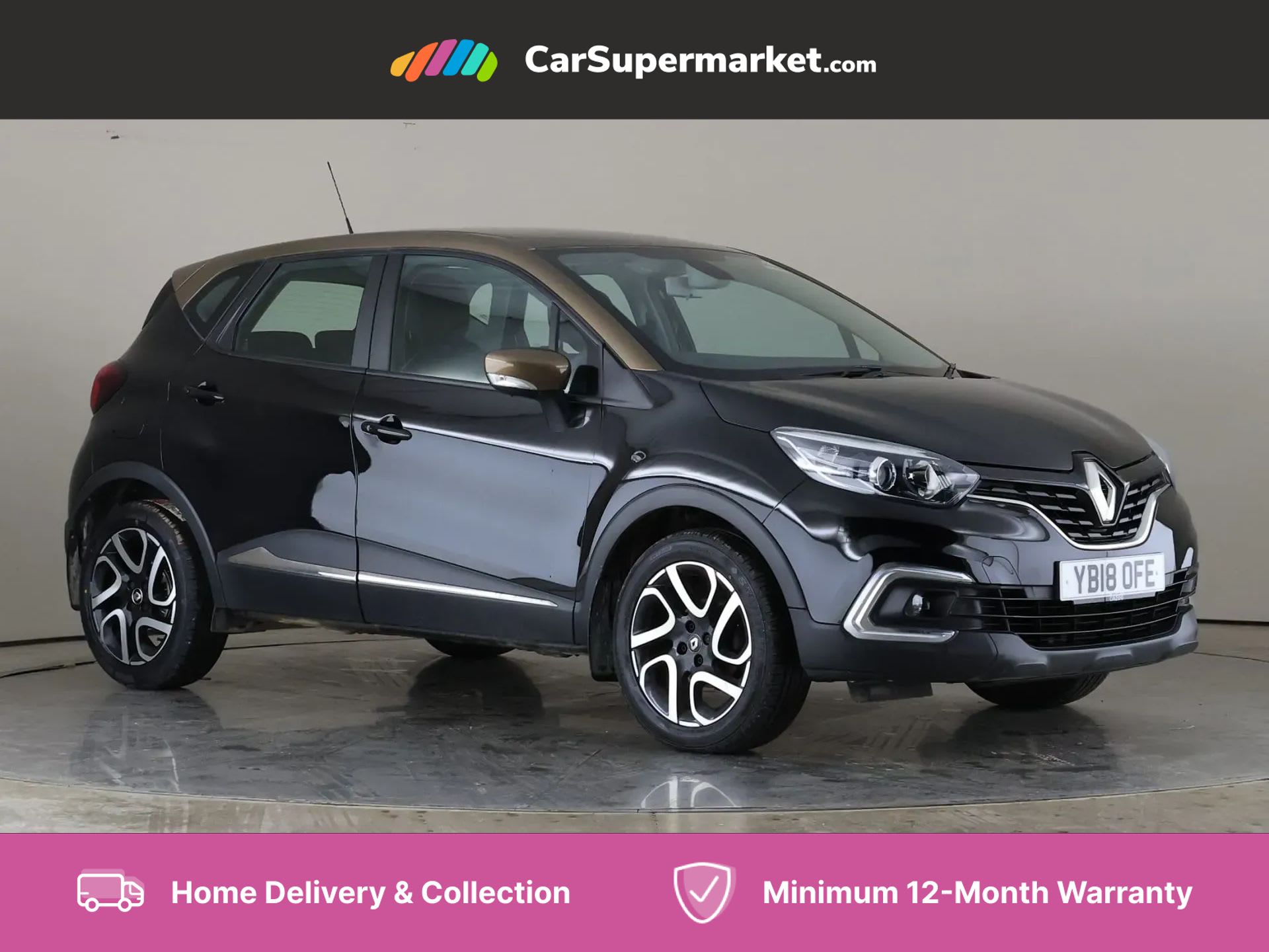 2018 used Renault Captur 0.9 TCE 90 Dynamique Nav