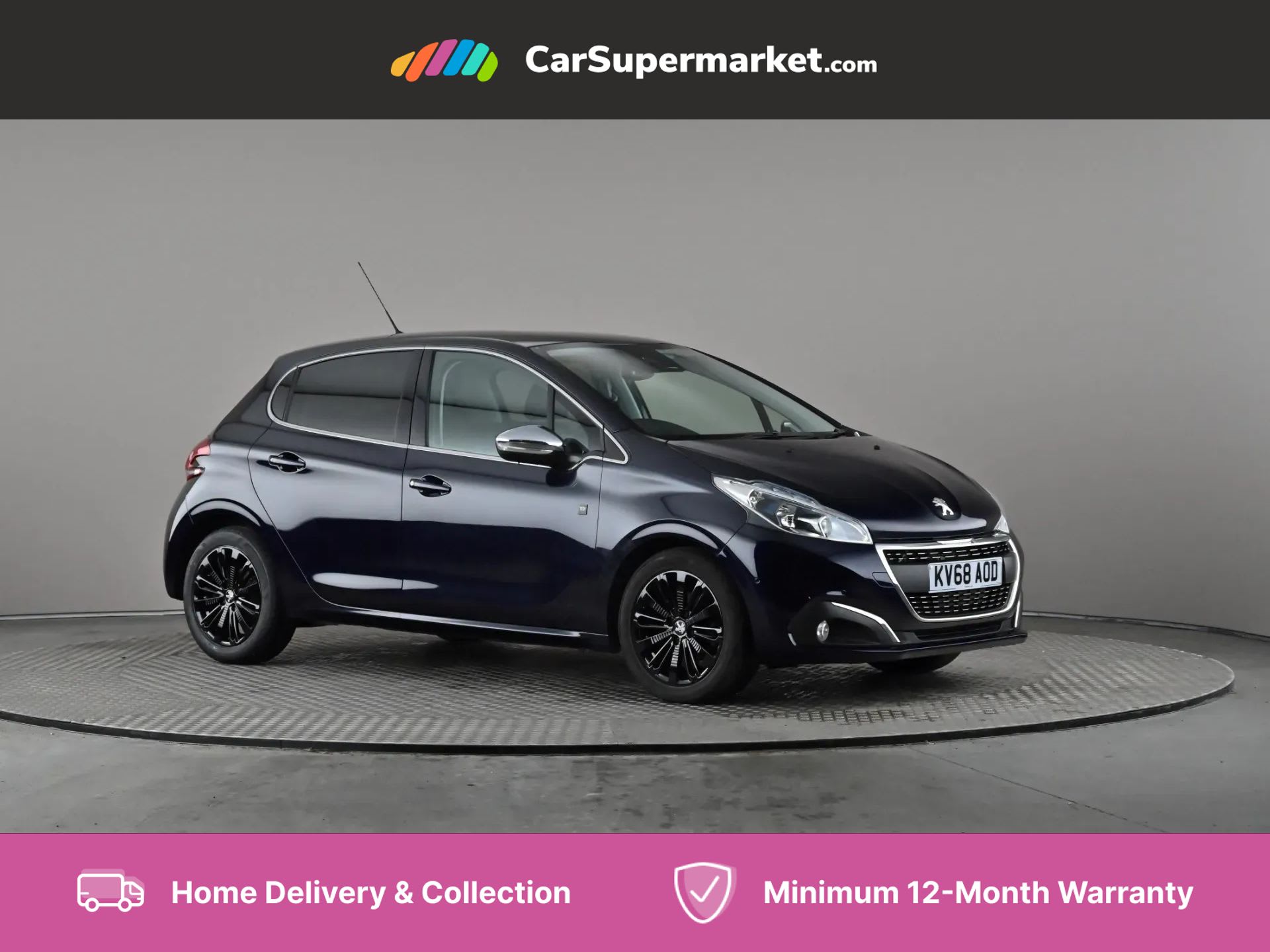 2018 used Peugeot 208 1.5 BlueHDi Tech Edition