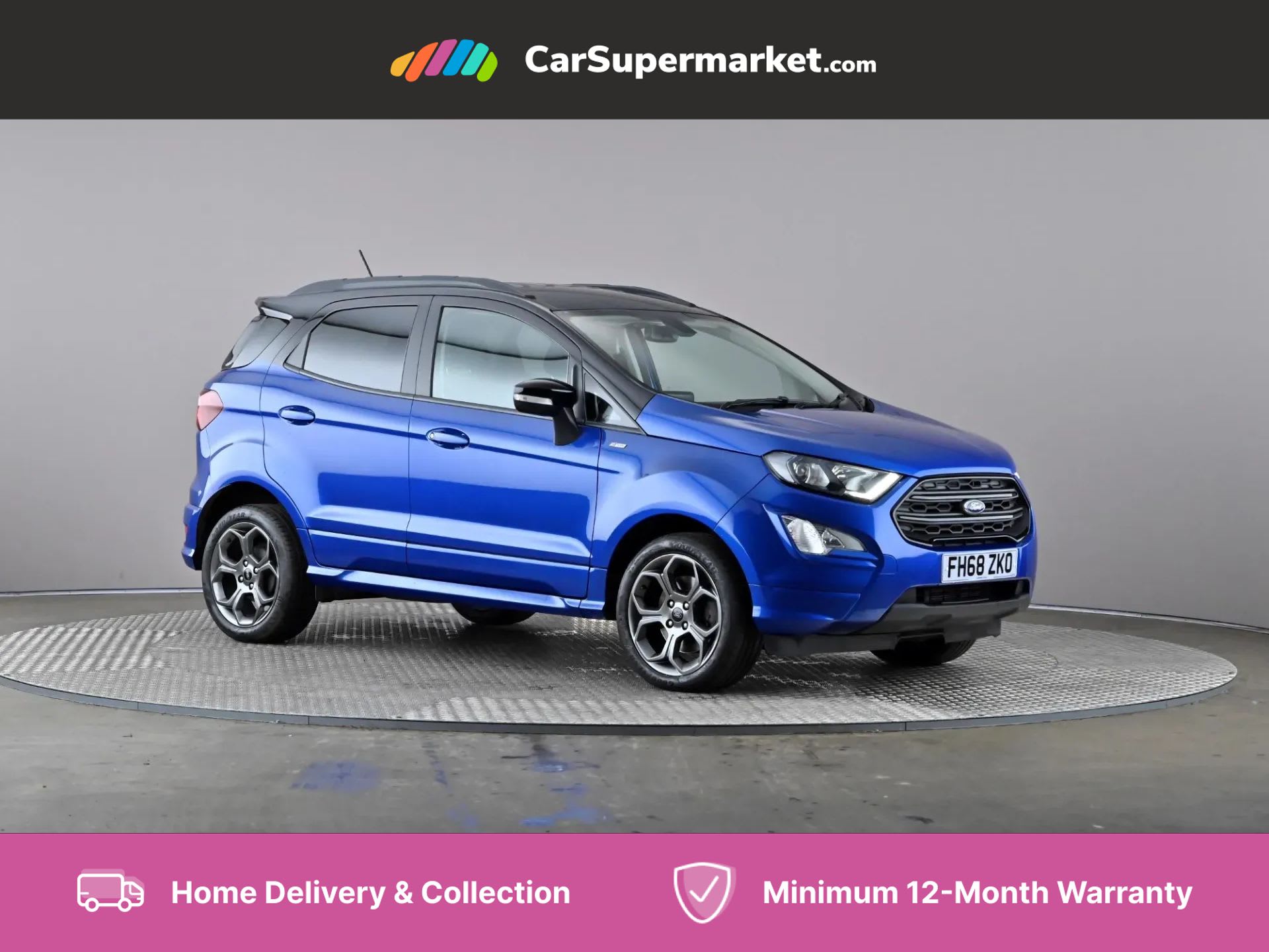 2019 used Ford EcoSport 1.0 EcoBoost 125 ST-Line Auto