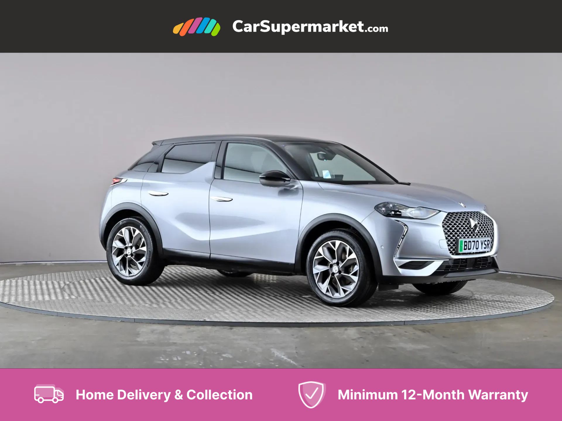 2020 used DS DS 3 CROSSBACK 100kW E-TENSE Ultra Prestige 50kWh Auto