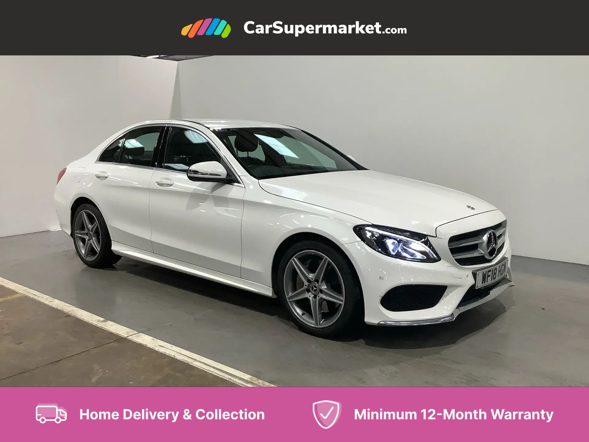 2018 used Mercedes-Benz C Class C250d AMG Line 9G-Tronic