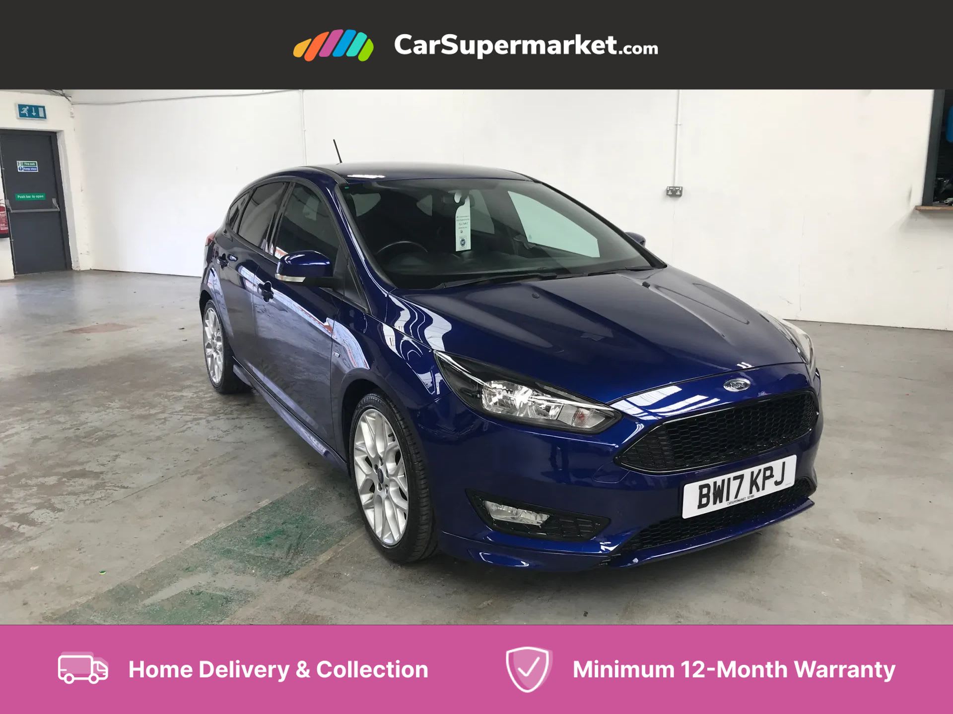 2017 used Ford Focus 1.0 EcoBoost 125 ST-Line Navigation