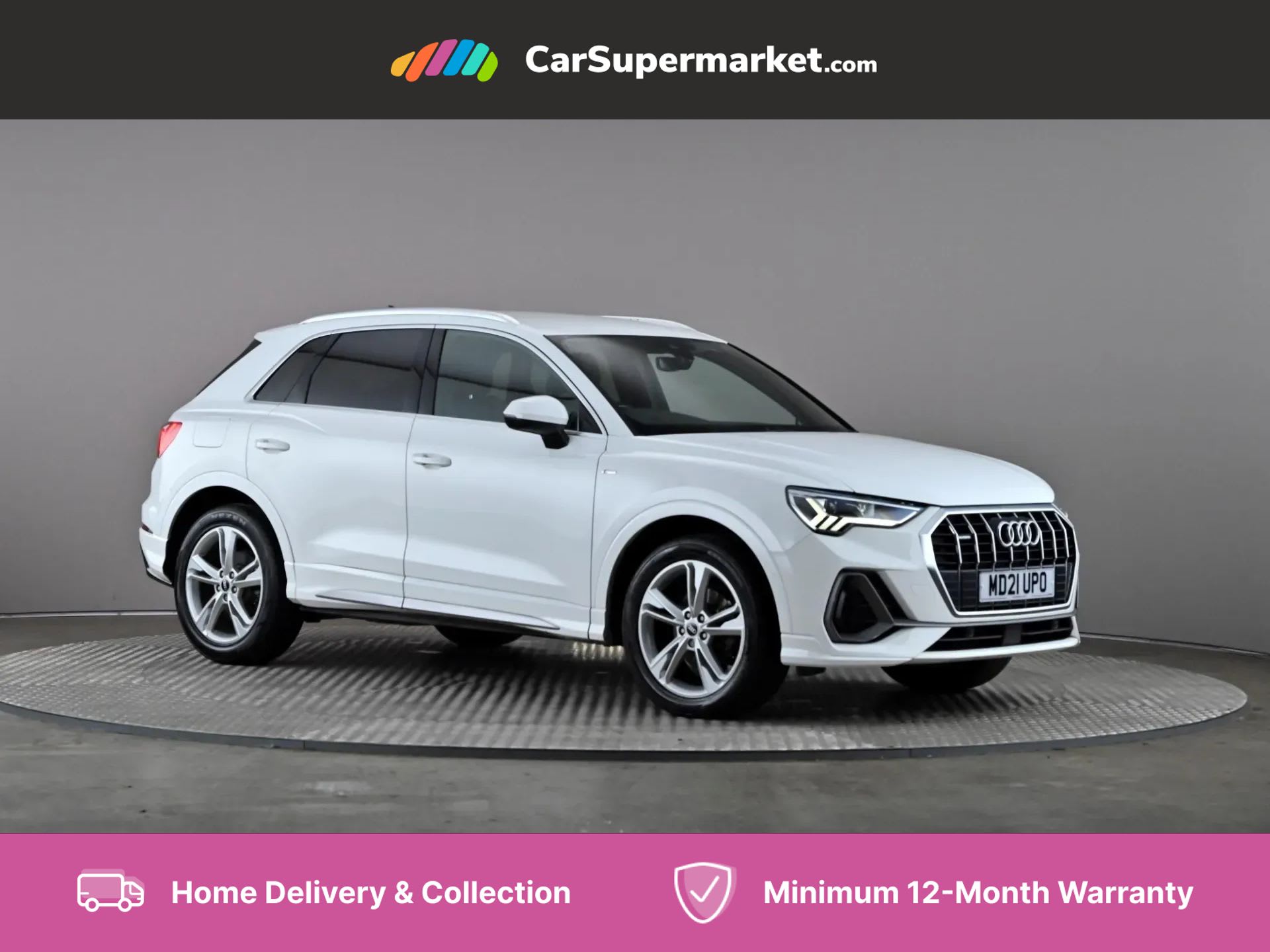 2021 used Audi Q3 35 TDI Quattro S Line S Tronic