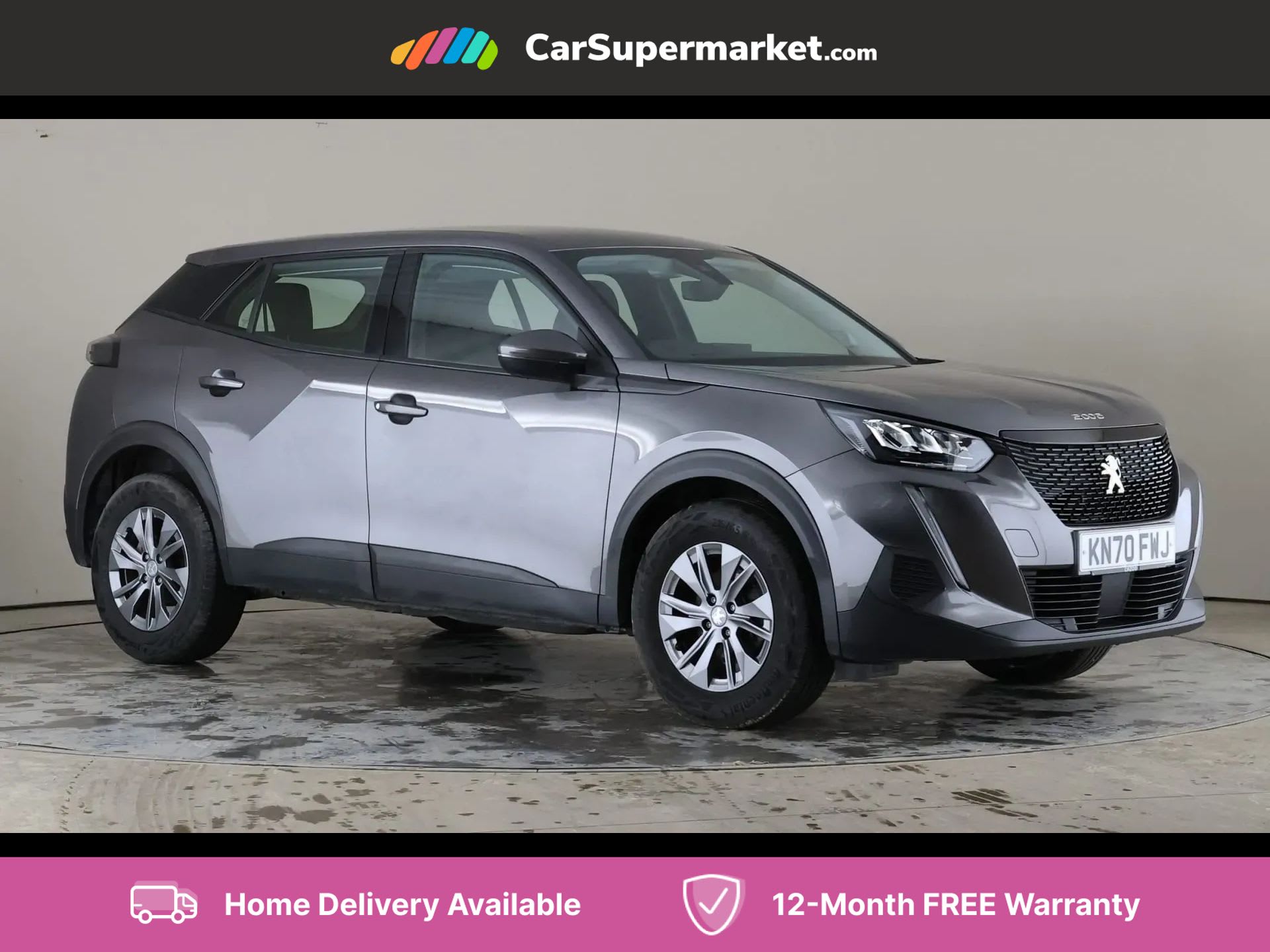 2020 used Peugeot 2008 1.2 PureTech Active